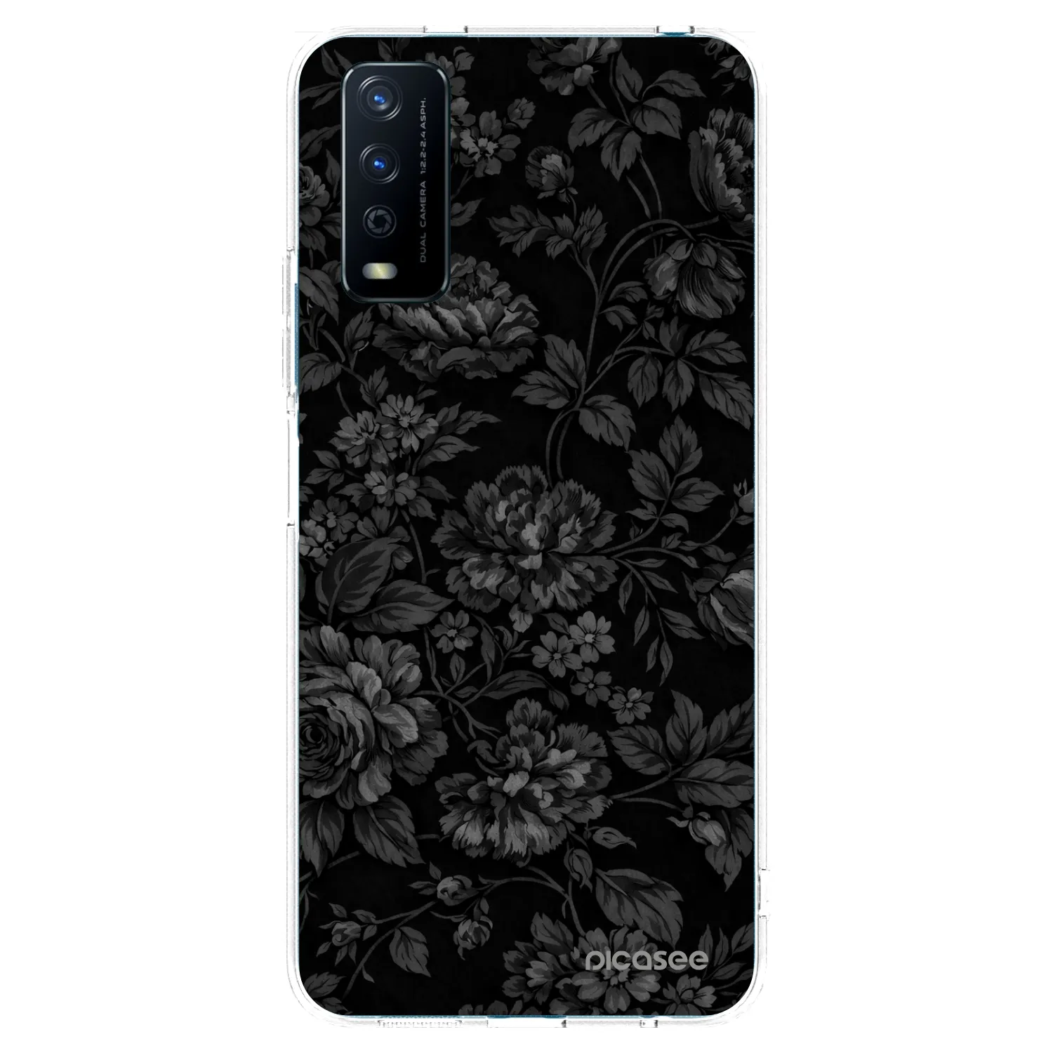 Picasee silikonska prozirna maskica za Vivo Y11s - Dark Romance