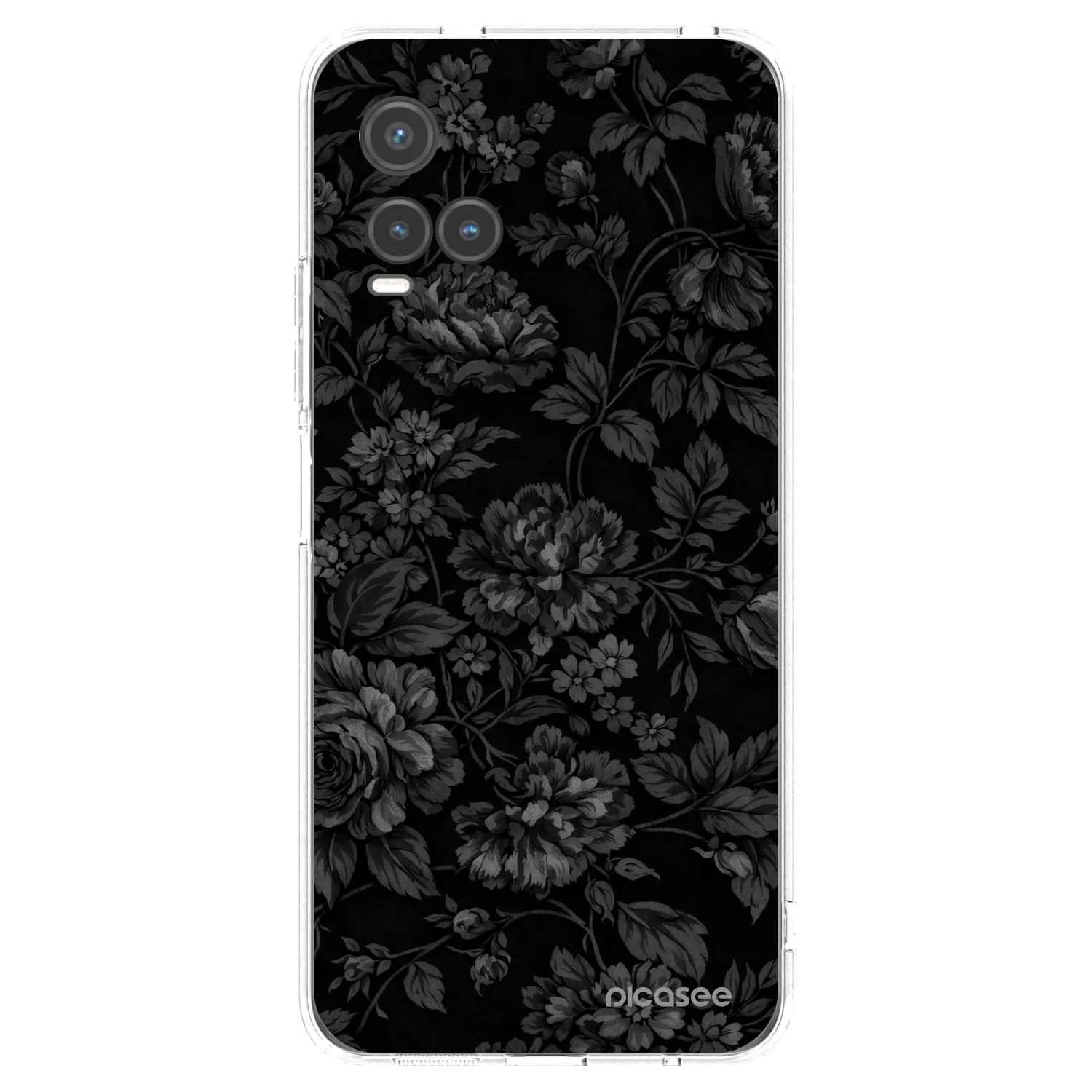 Picasee silikonska prozirna maskica za Vivo Y33s - Dark Romance
