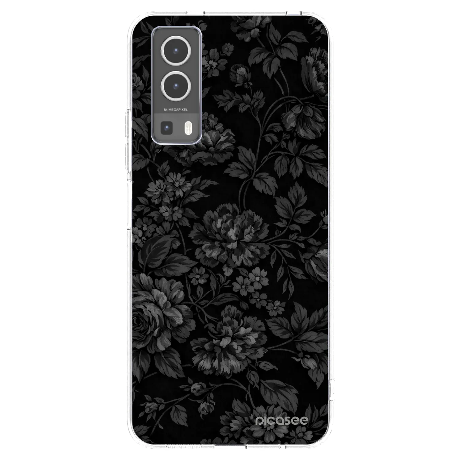 Picasee silikonska prozirna maskica za Vivo Y72 5G - Dark Romance