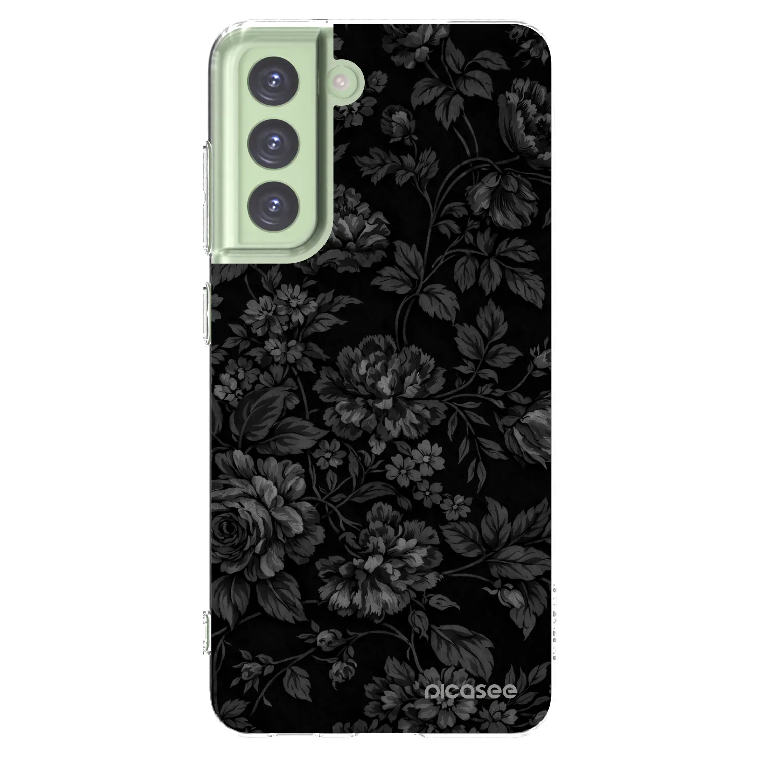 Picasee silikonska prozirna maskica za Samsung Galaxy S21 FE 5G - Dark Romance