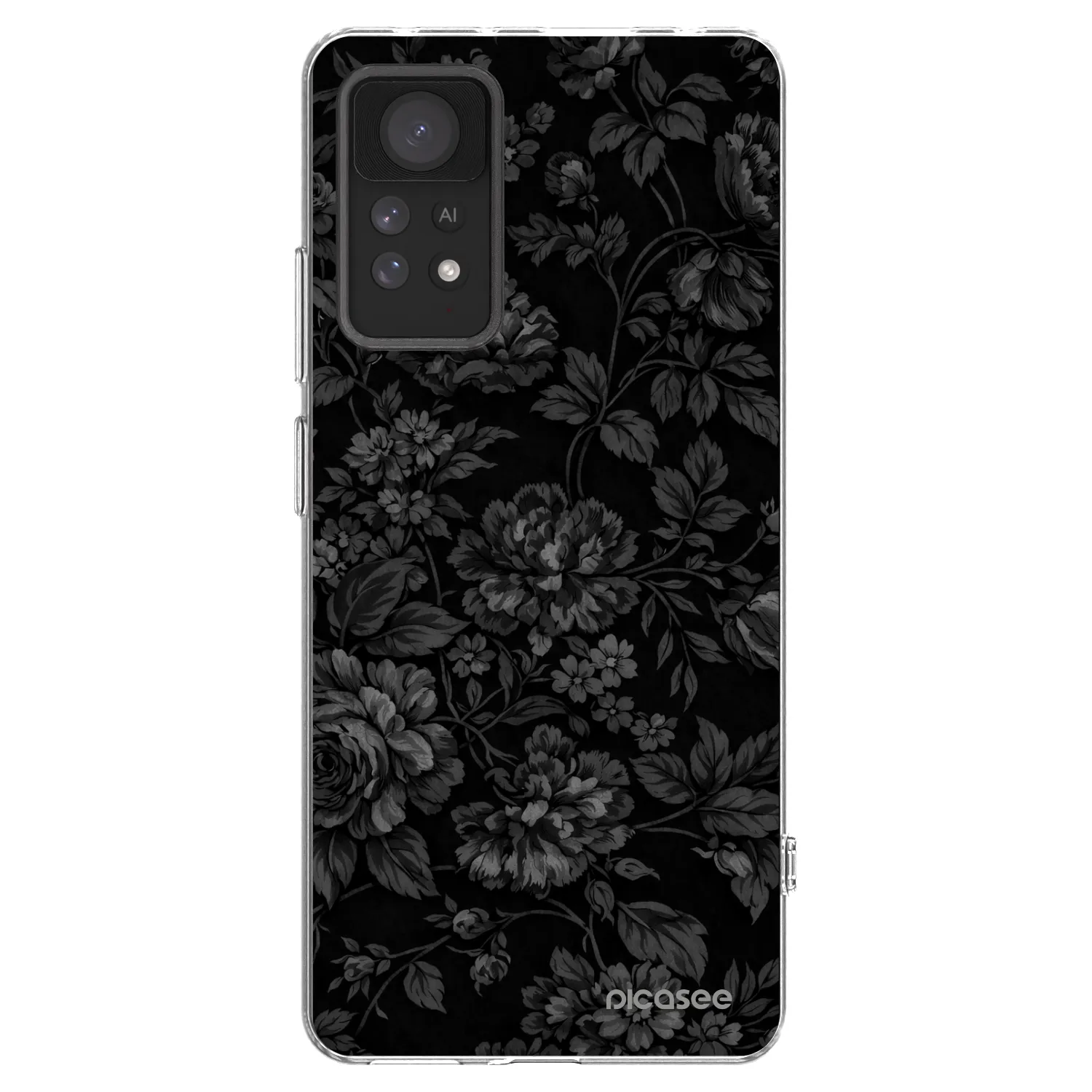 Picasee silikonska prozirna maskica za Xiaomi Redmi Note 11 Pro - Dark Romance