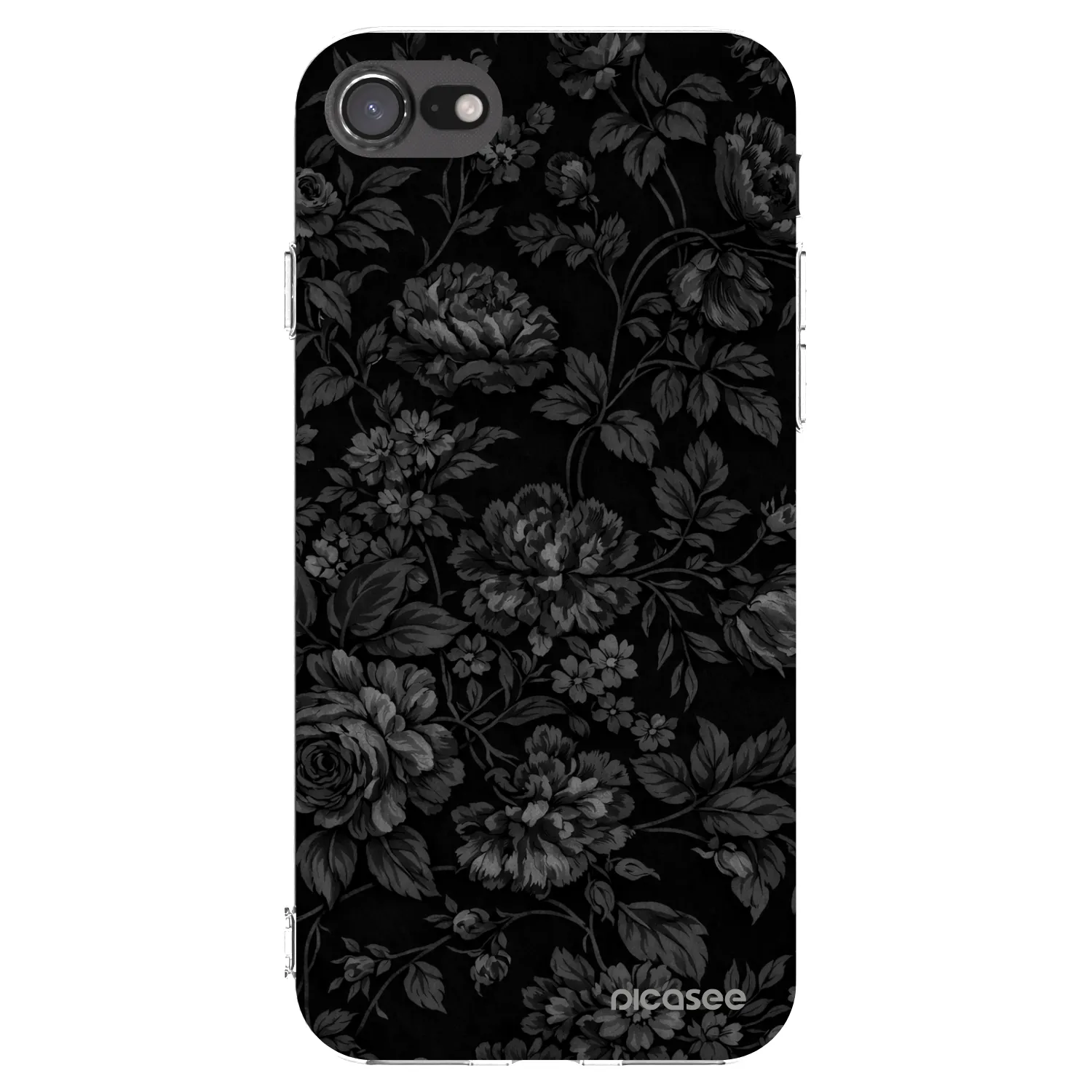 Picasee silikonska prozirna maskica za Apple iPhone SE 2022 - Dark Romance