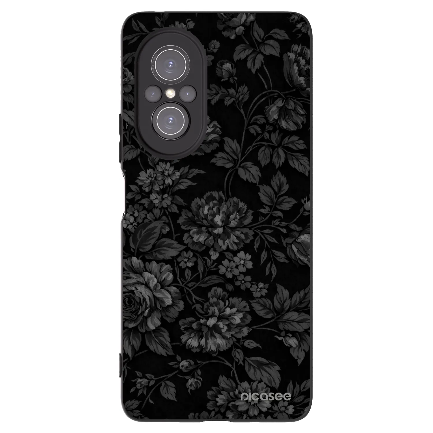 Picasee crna silikonska maskica za Huawei Nova 9 SE - Dark Romance