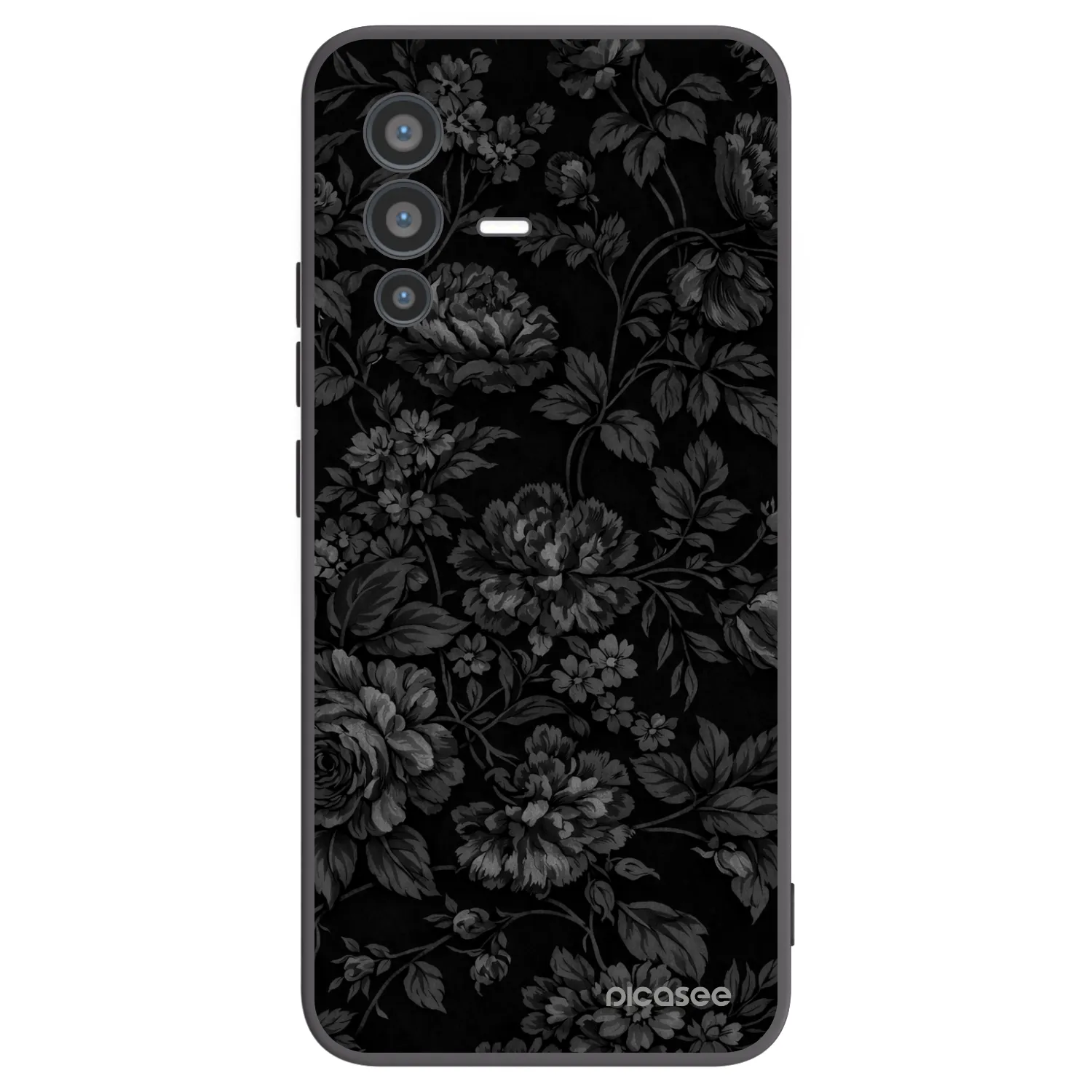 Picasee crna silikonska maskica za Vivo V23 5G - Dark Romance