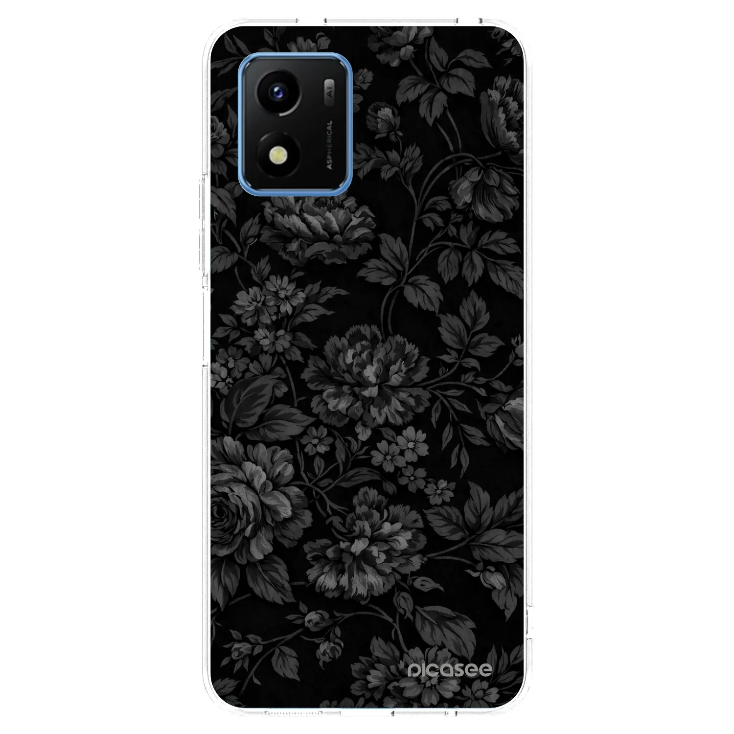 Picasee silikonska prozirna maskica za Vivo Y01 - Dark Romance