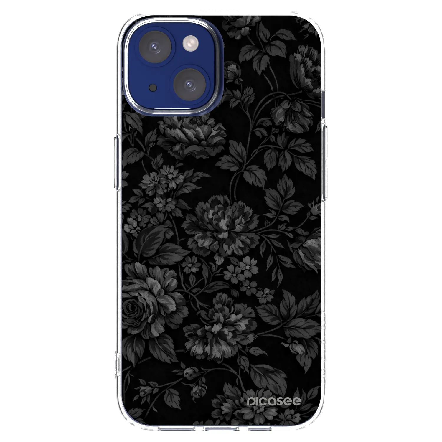 Picasee silikonska prozirna maskica za Apple iPhone 14 - Dark Romance