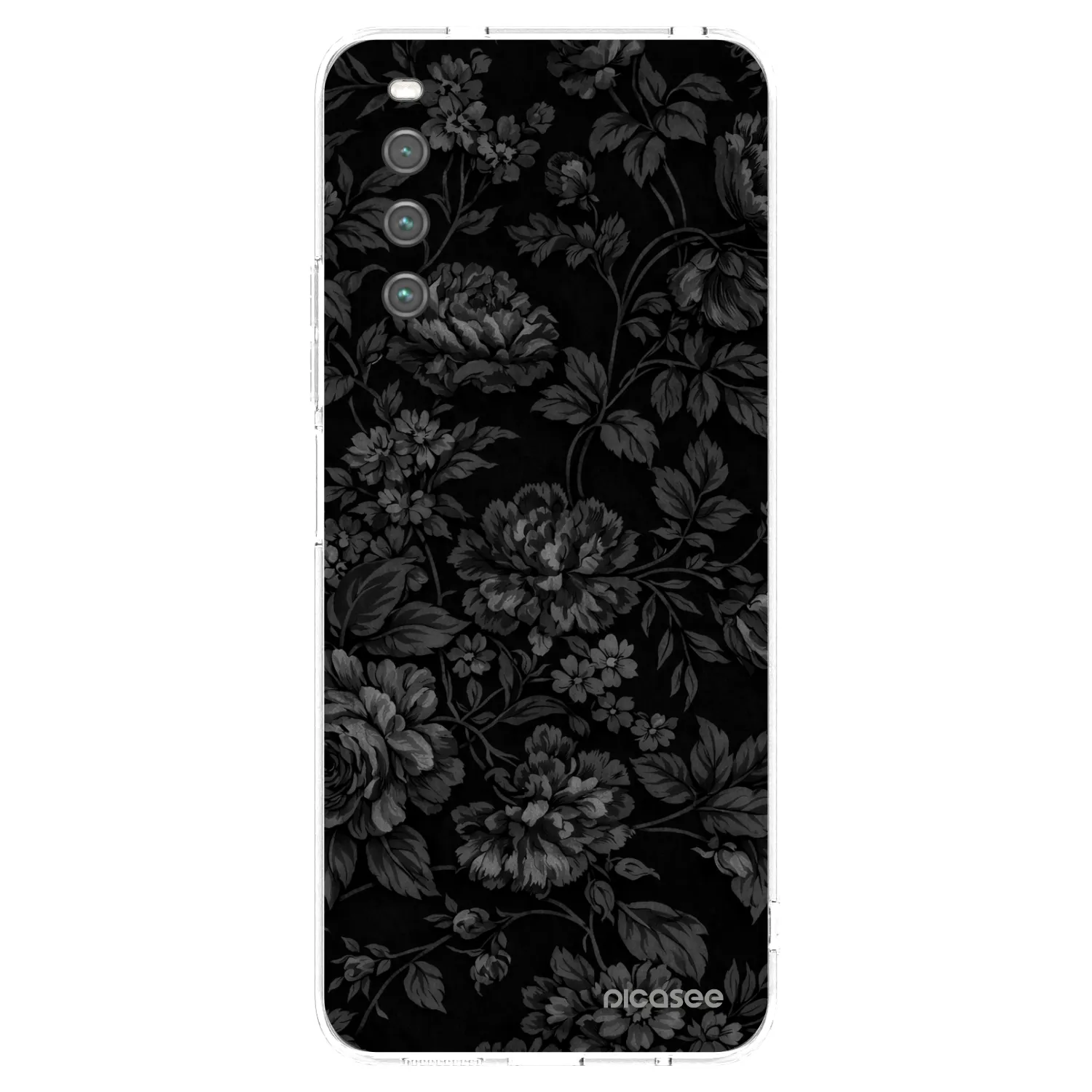 Picasee silikonska prozirna maskica za Sony Xperia 10 IV 5G - Dark Romance