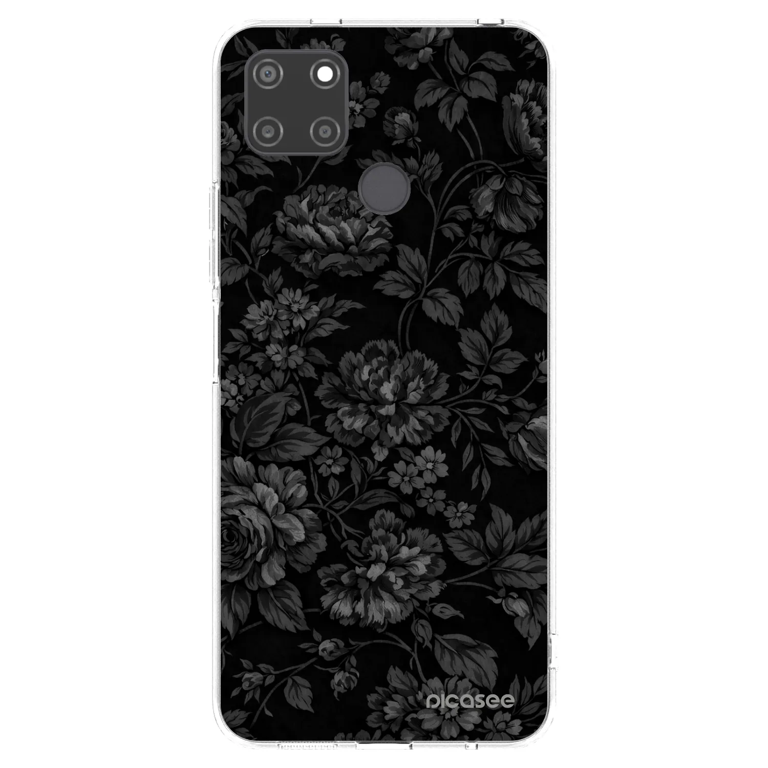 Picasee silikonska prozirna maskica za Realme C21Y - Dark Romance