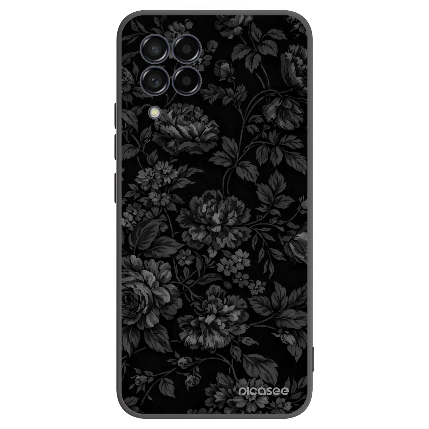 Picasee crna silikonska maskica za Samsung Galaxy M53 5G - Dark Romance