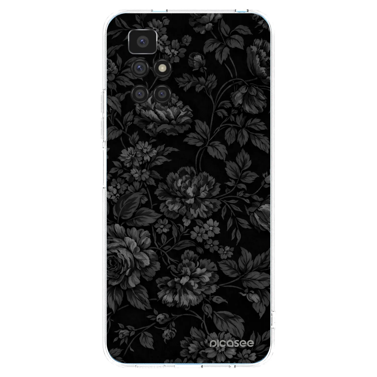 Picasee silikonska prozirna maskica za Xiaomi Redmi 10 (2022) - Dark Romance