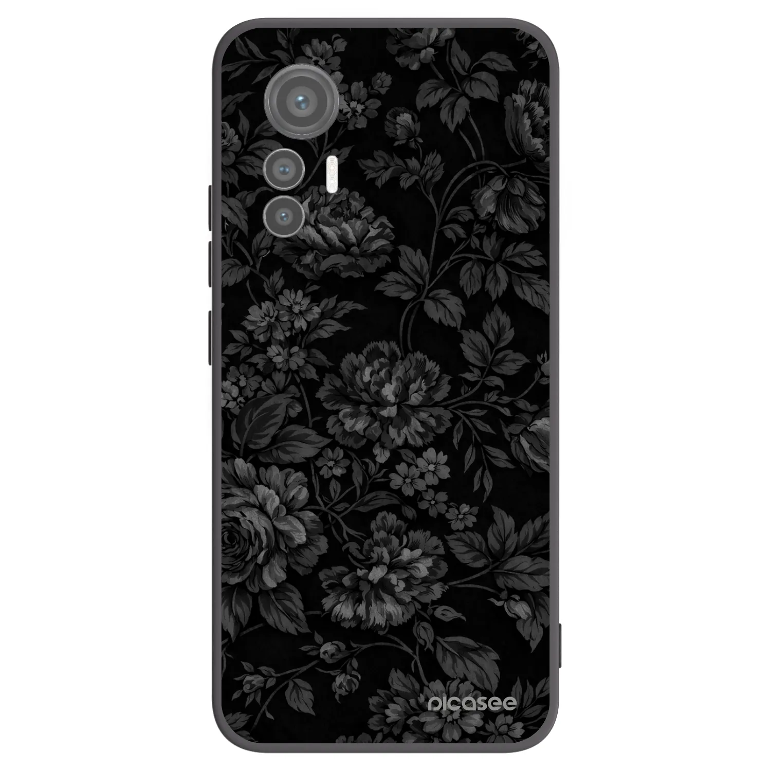 Picasee crna silikonska maskica za Xiaomi 12 Lite - Dark Romance