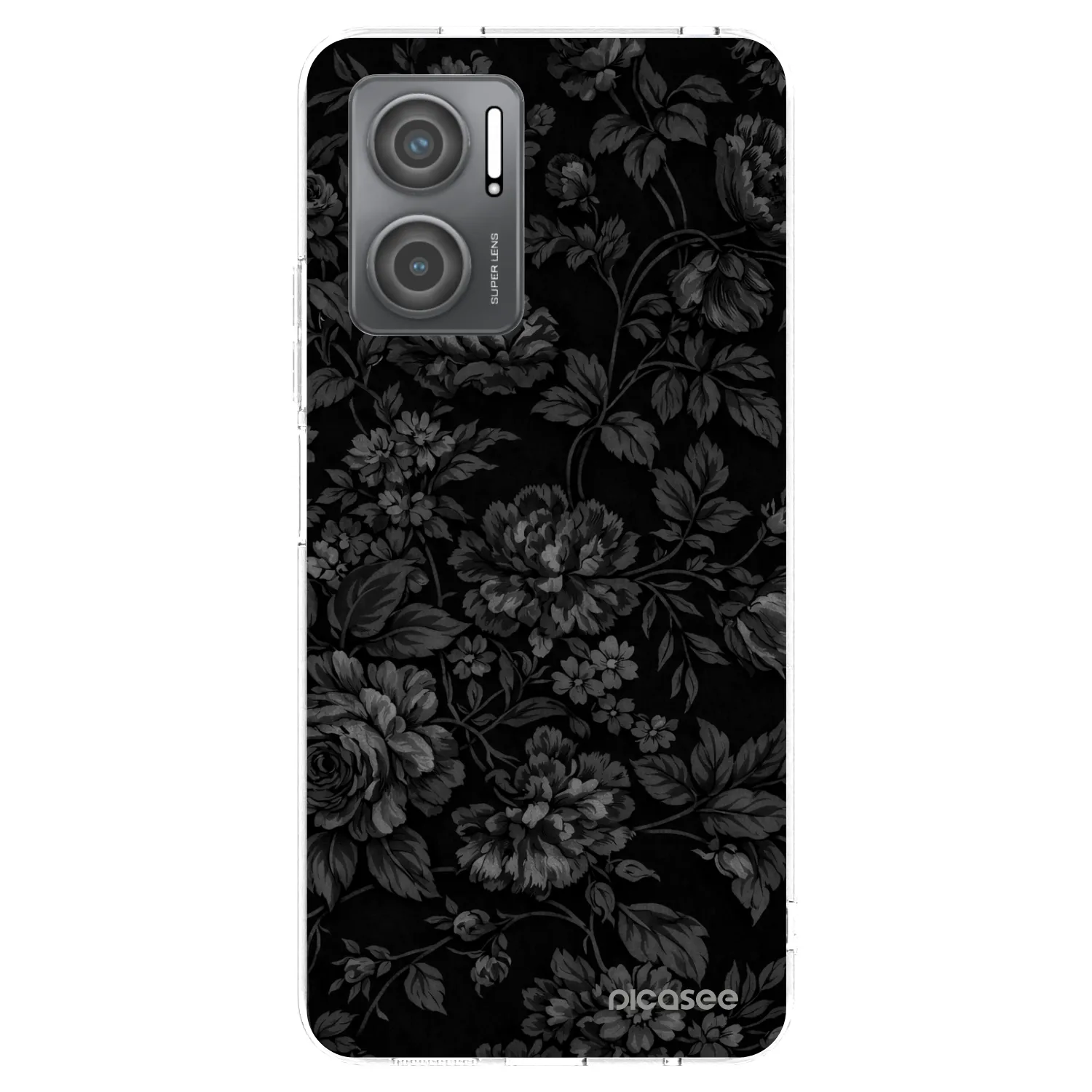 Picasee silikonska prozirna maskica za Xiaomi Redmi 10 5G - Dark Romance