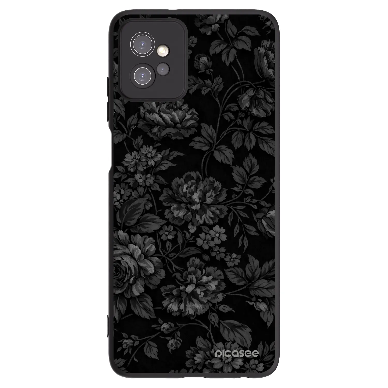 Picasee crna silikonska maskica za Motorola Moto G32 - Dark Romance
