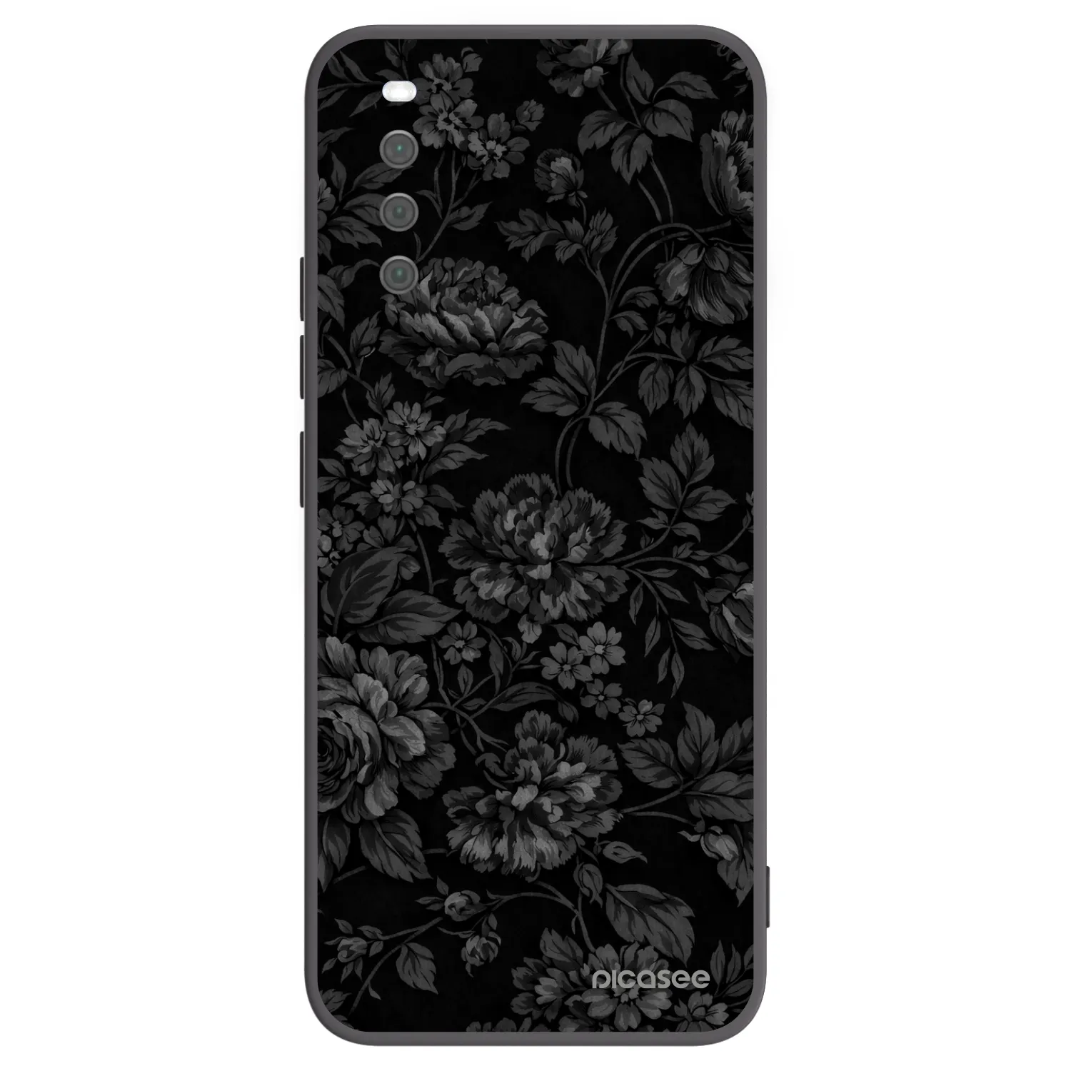 Picasee crna silikonska maskica za Sony Xperia 10 III - Dark Romance