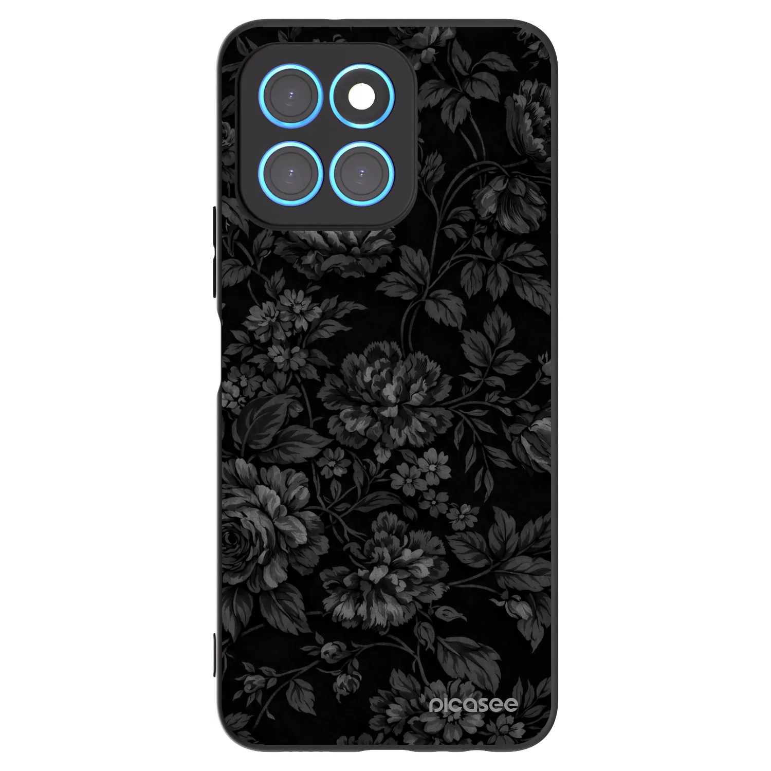 Picasee crna silikonska maskica za Honor X6 - Dark Romance