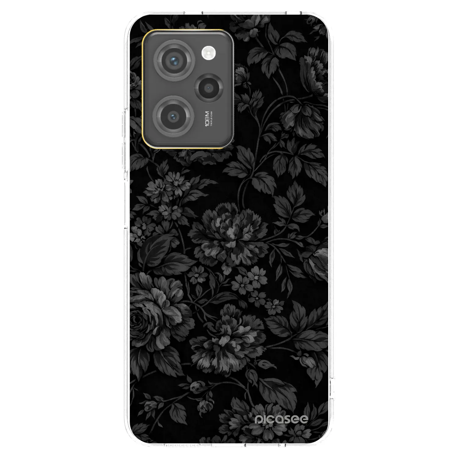 Picasee silikonska prozirna maskica za Xiaomi Poco X5 Pro - Dark Romance