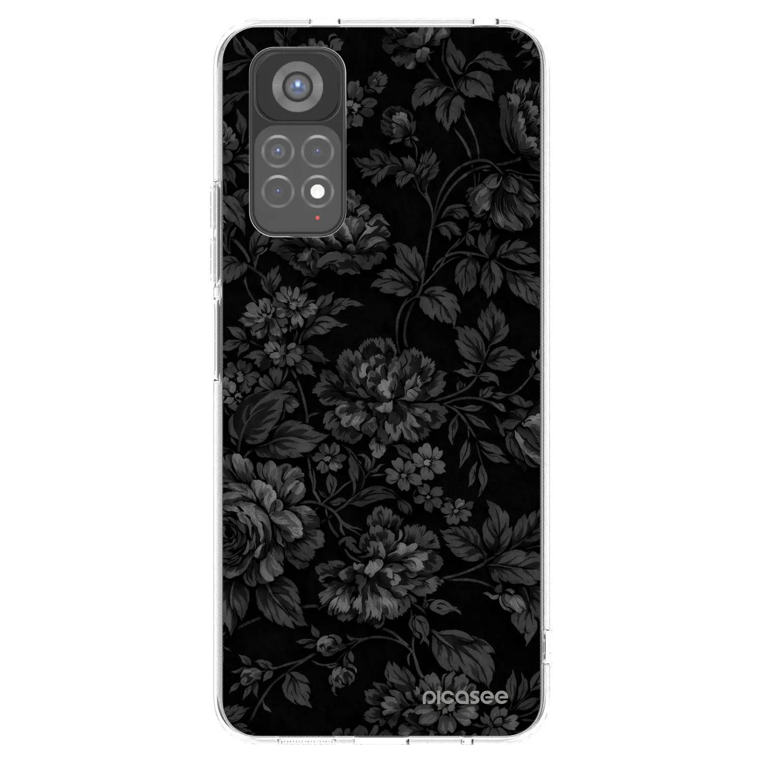 Picasee silikonska prozirna maskica za Xiaomi Redmi Note 11S 5G - Dark Romance