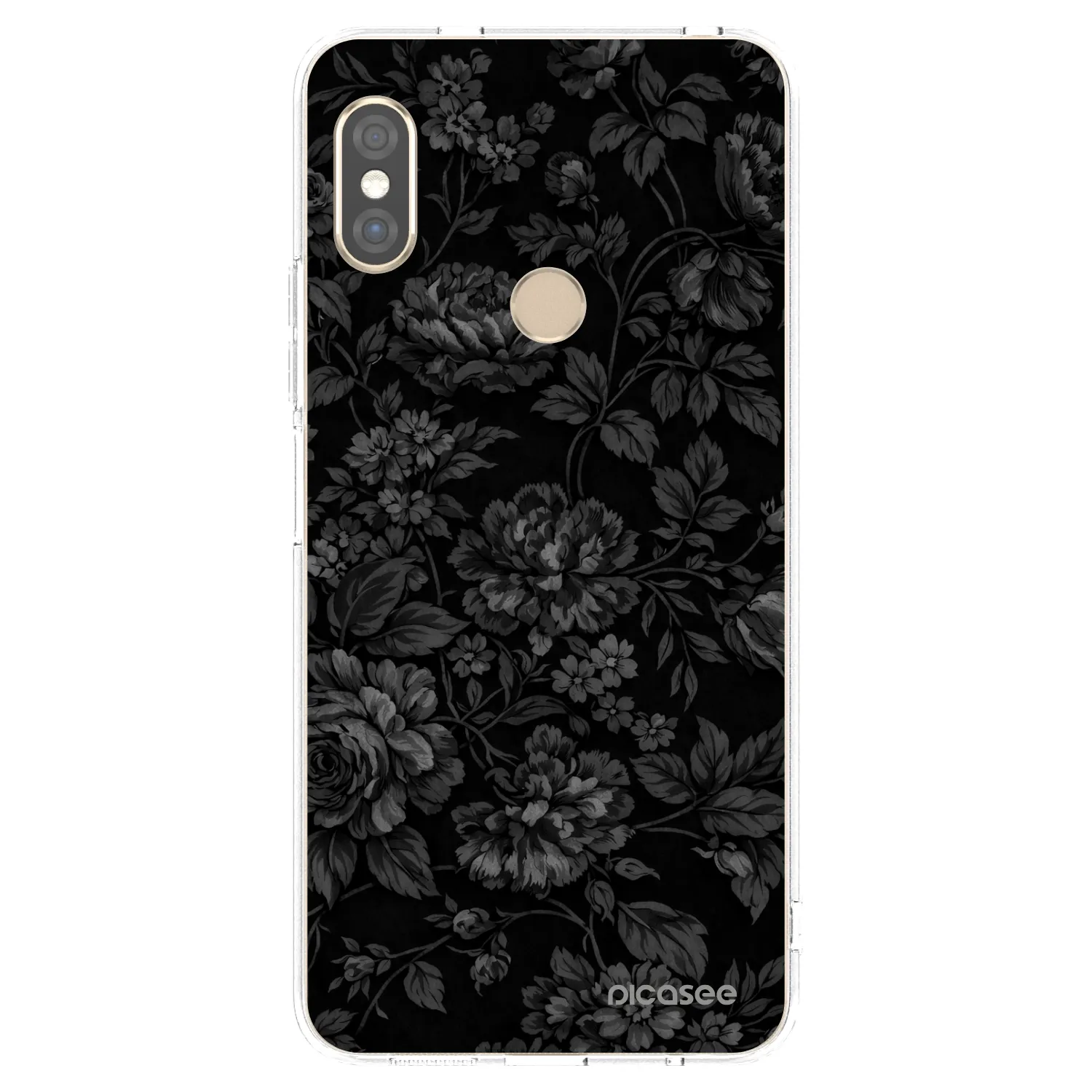 Picasee silikonska prozirna maskica za Xiaomi Redmi Note 5 Global - Dark Romance