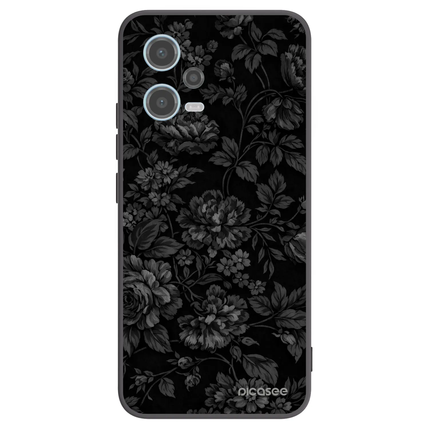 Picasee crna silikonska maskica za Xiaomi Redmi Note 12 5G - Dark Romance
