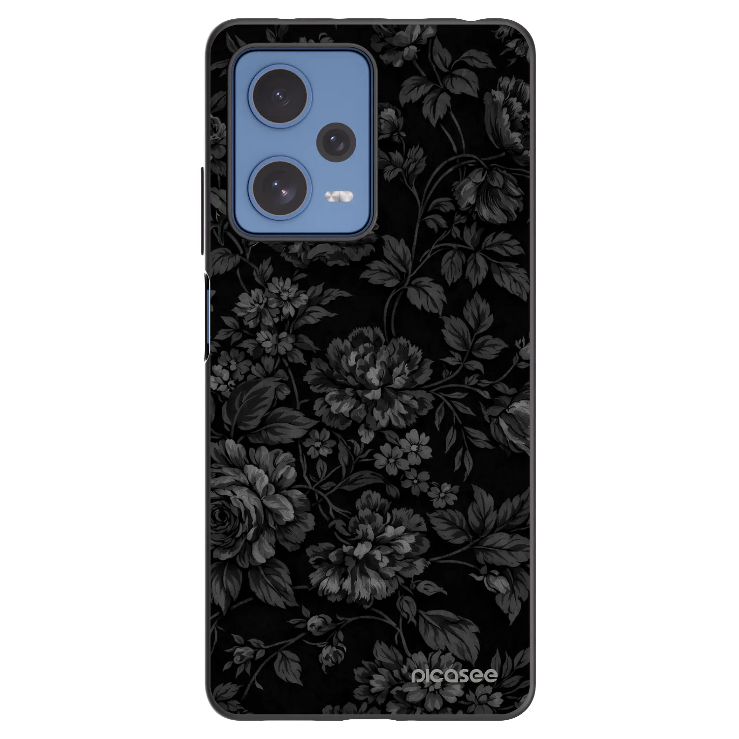 Picasee crna silikonska maskica za Xiaomi Redmi Note 12 Pro 5G - Dark Romance