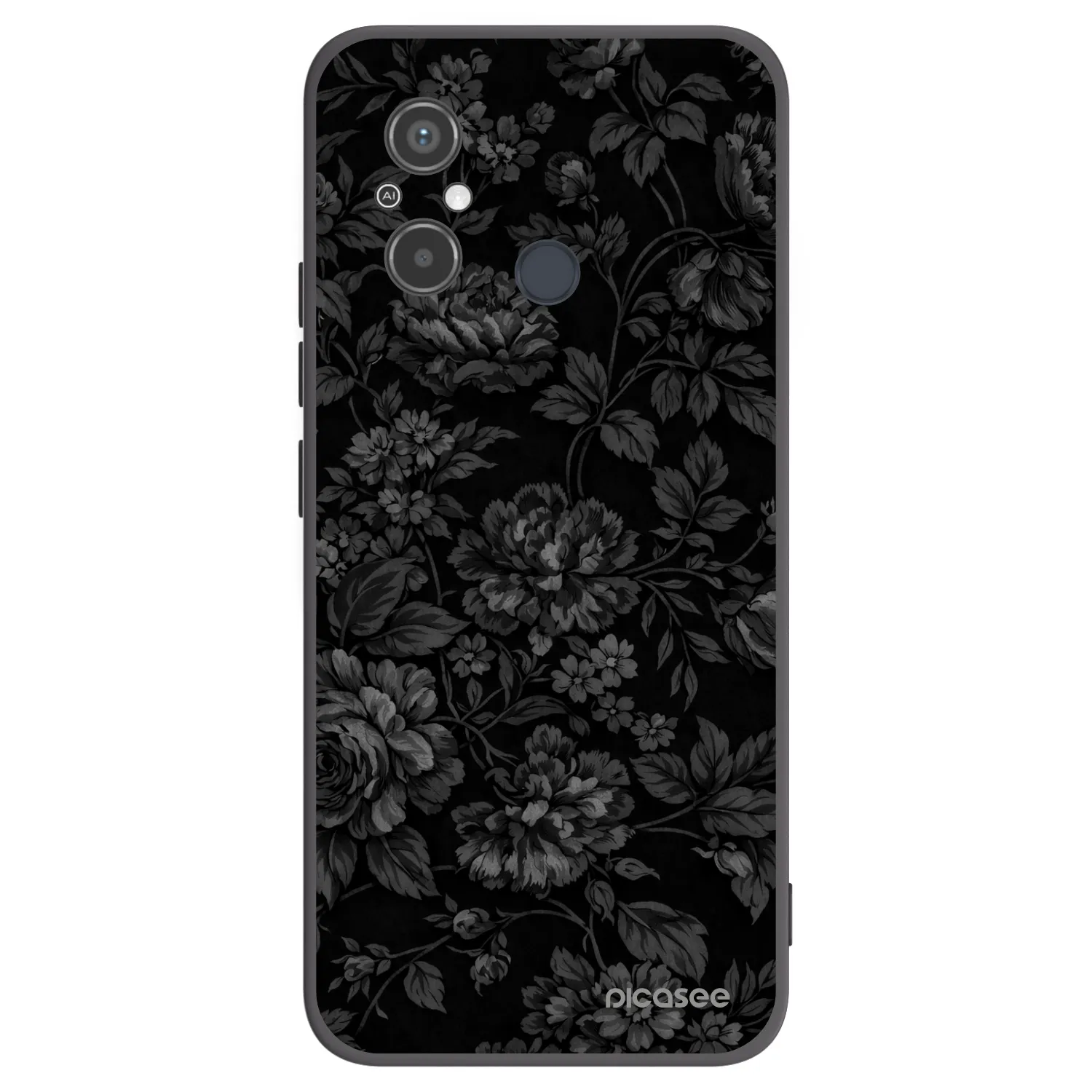 Picasee crna silikonska maskica za Xiaomi Redmi 12C - Dark Romance