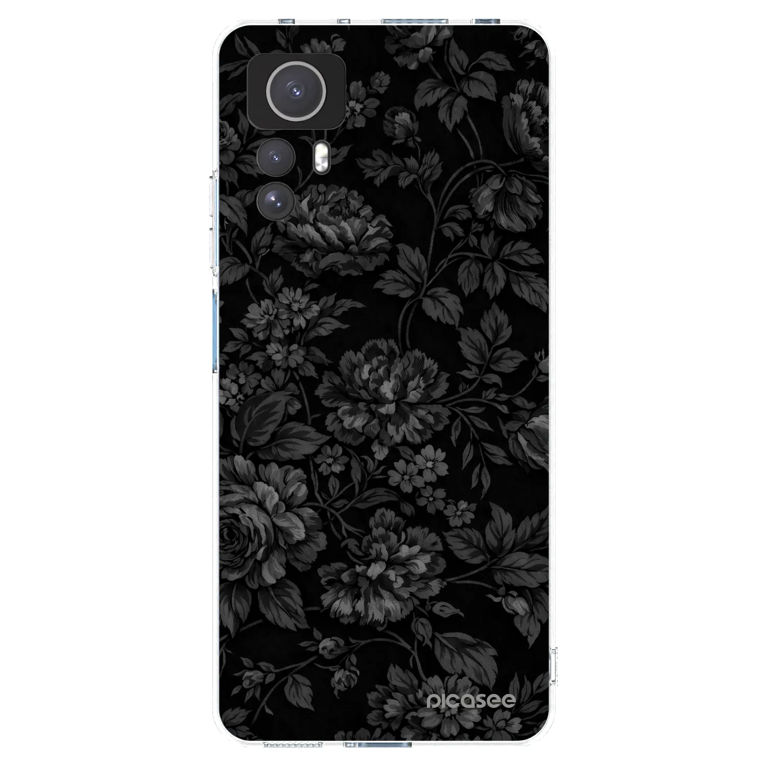 Picasee silikonska prozirna maskica za Xiaomi Redmi Note 12S - Dark Romance