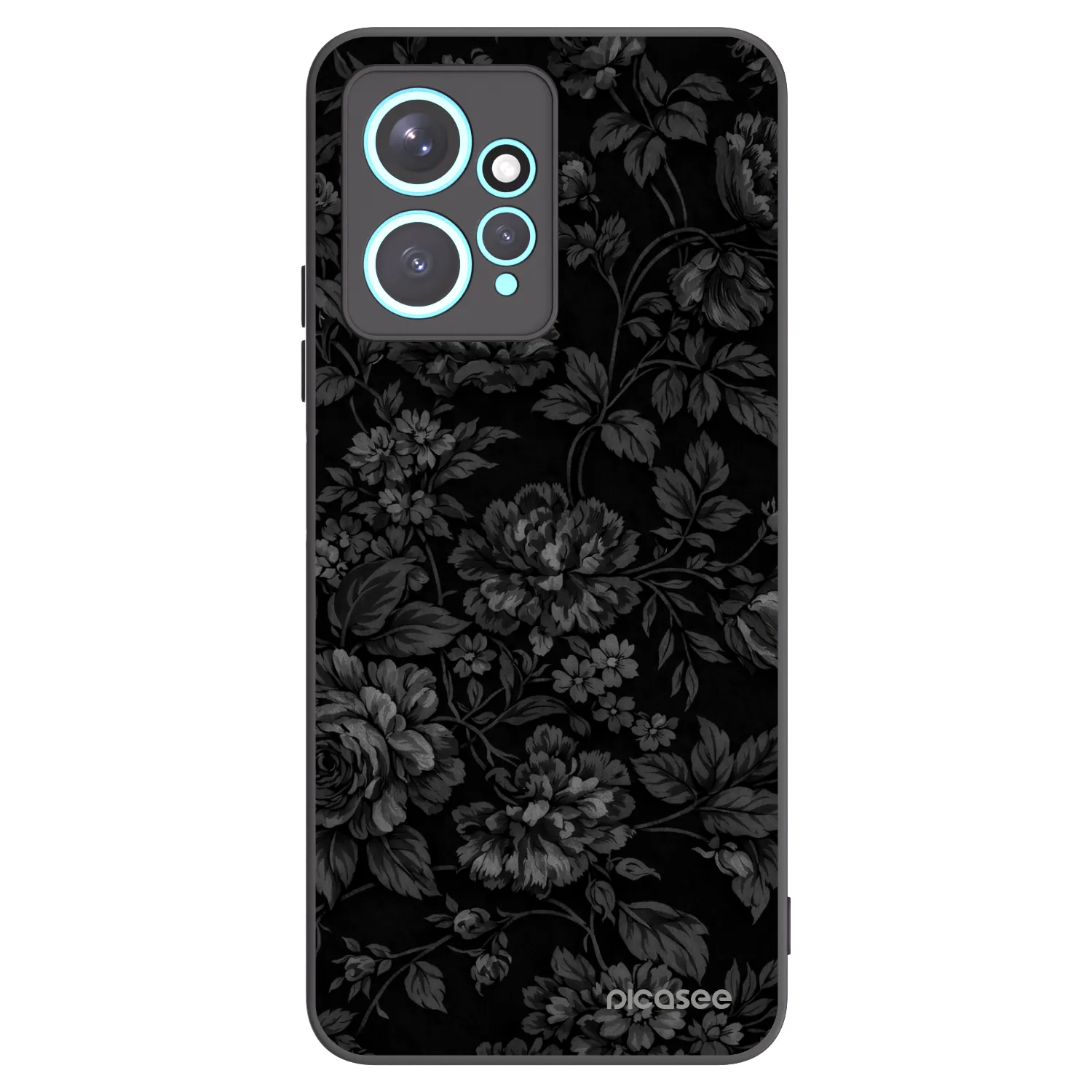 Picasee crna silikonska maskica za Xiaomi Redmi Note 12 4G - Dark Romance