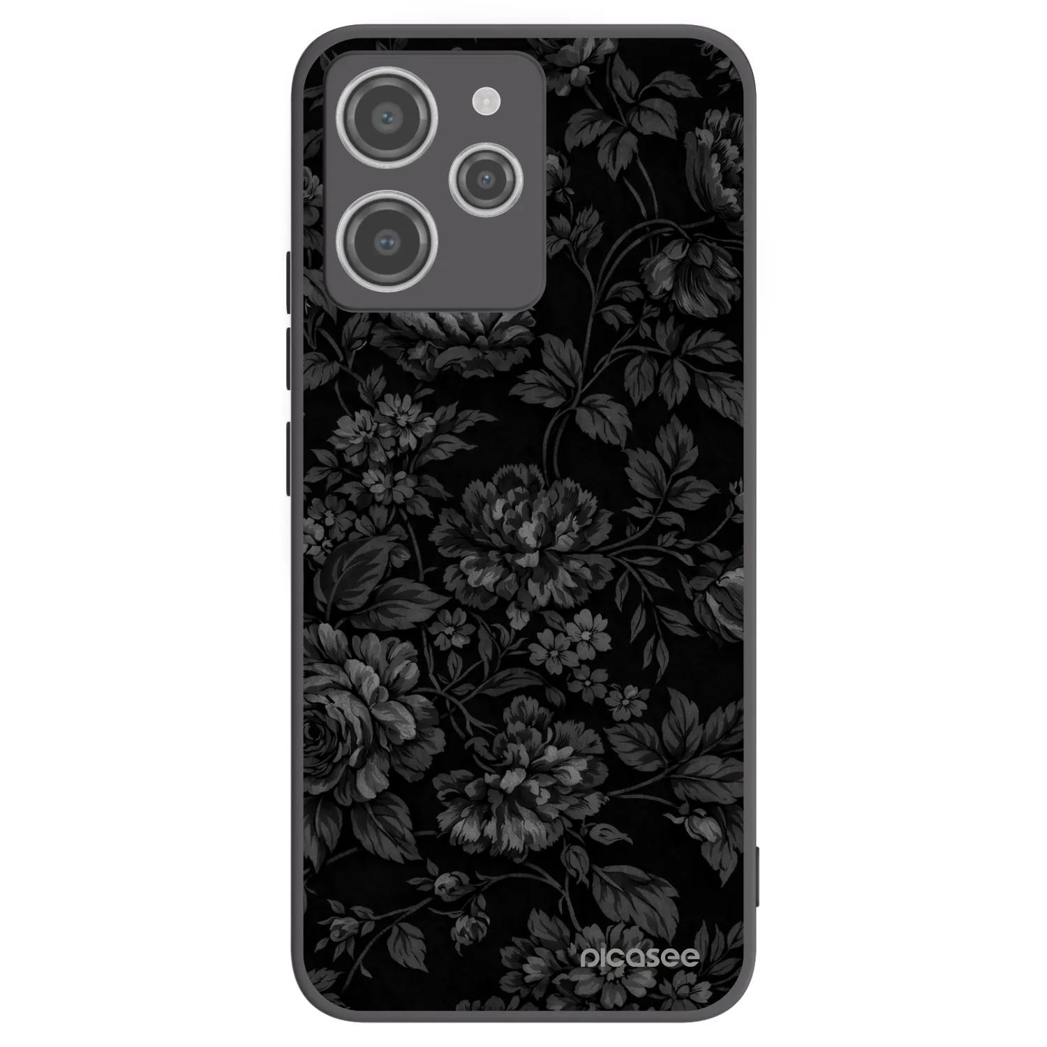 Picasee crna silikonska maskica za Xiaomi Redmi 12 4G - Dark Romance