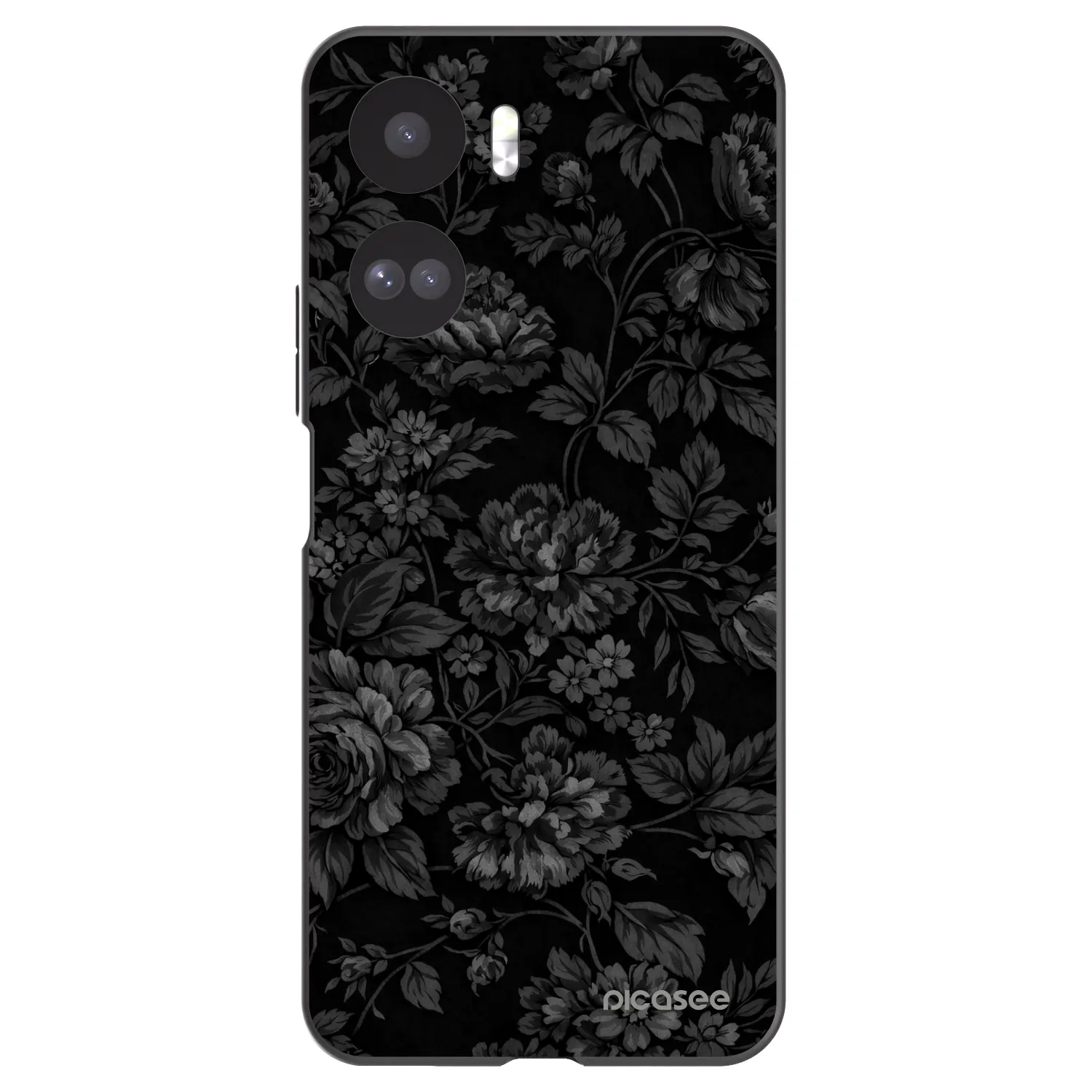 Picasee crna silikonska maskica za Honor 90 Lite 5G - Dark Romance