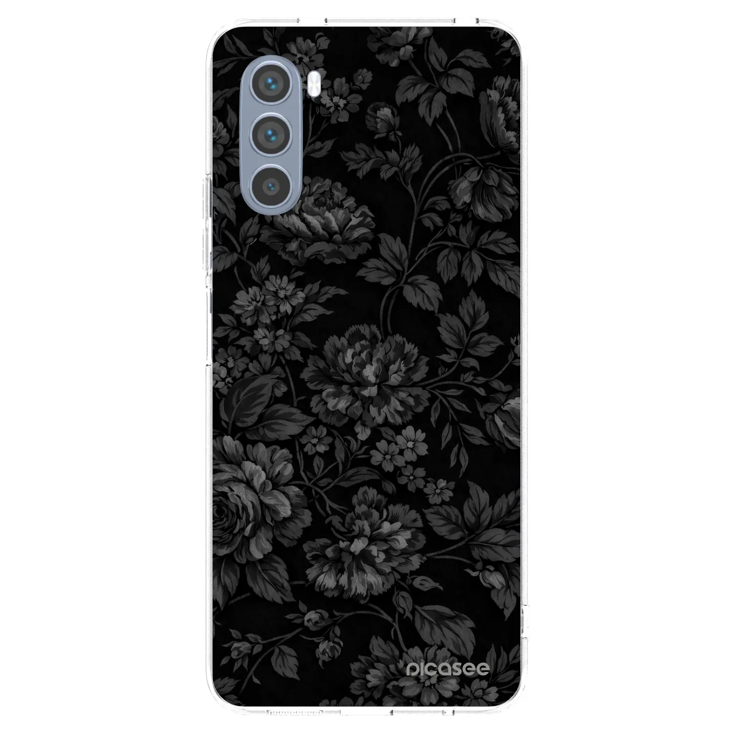 Picasee silikonska prozirna maskica za Motorola Moto G62 - Dark Romance