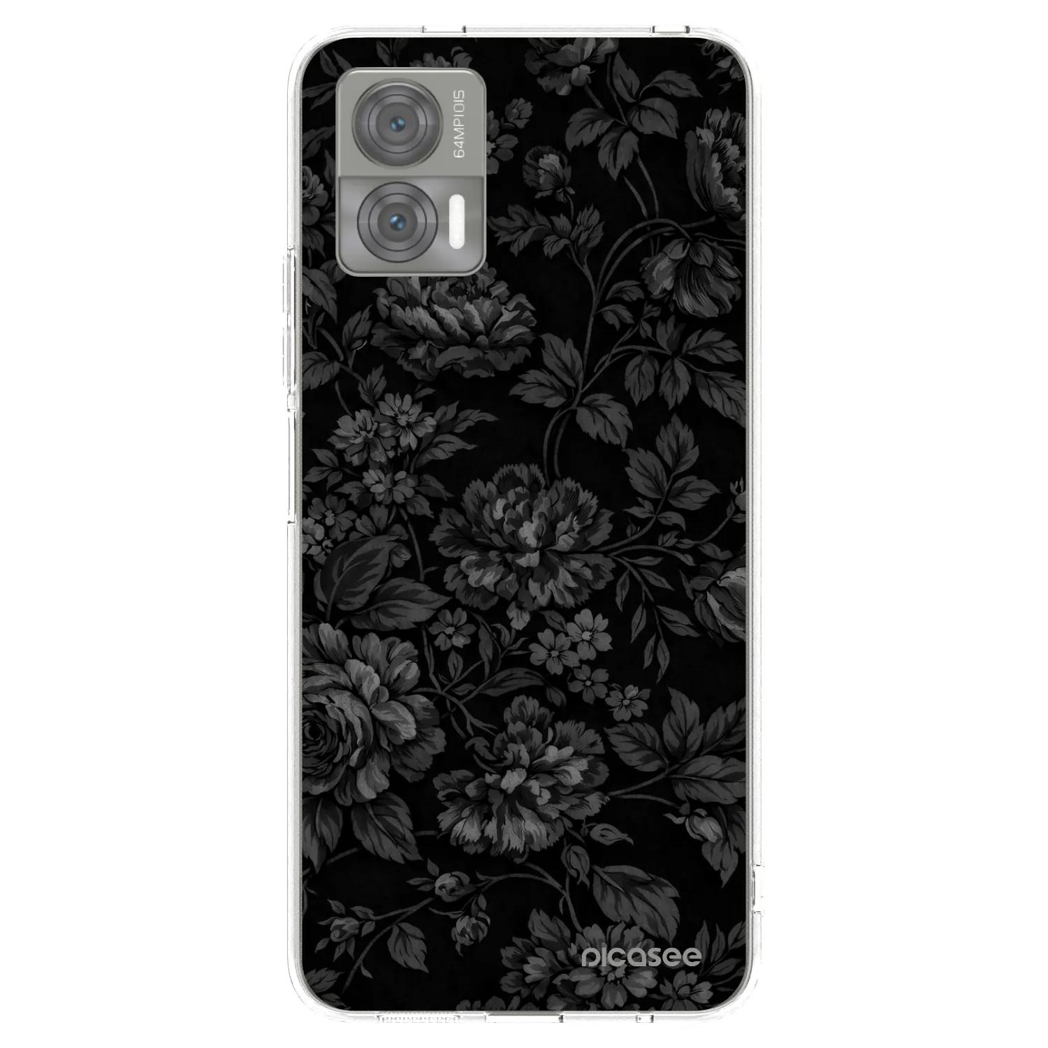 Picasee silikonska prozirna maskica za Motorola Edge 30 Neo - Dark Romance