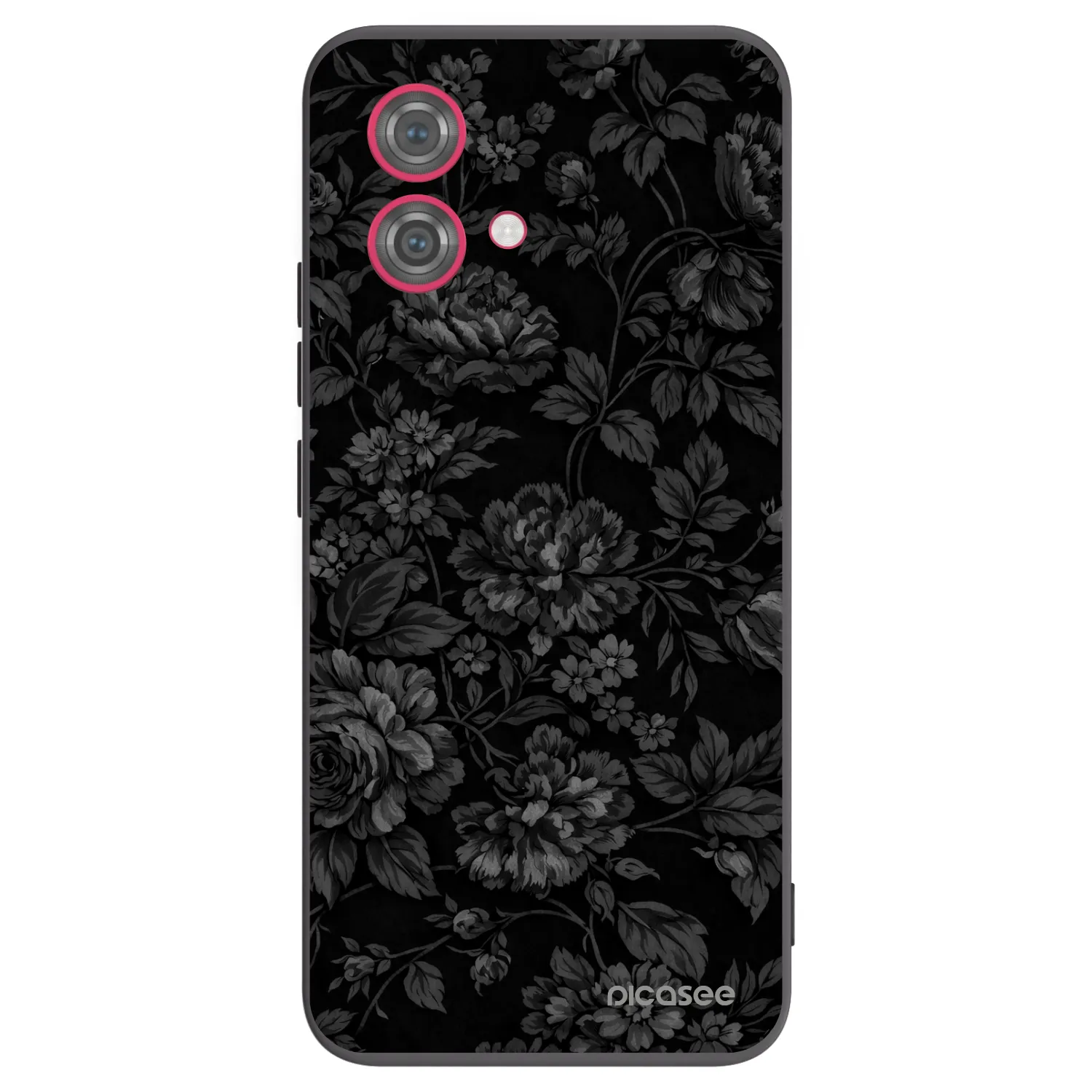 Picasee crna silikonska maskica za Motorola Moto G84 5G - Dark Romance