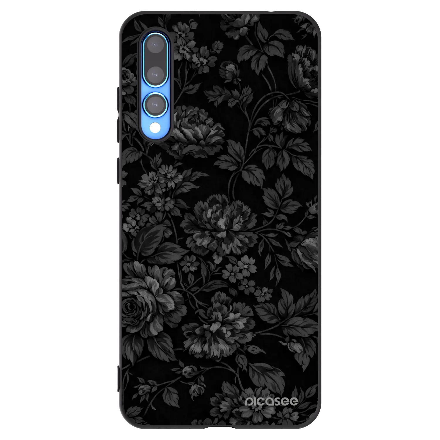 Picasee crna silikonska maskica za Huawei P20 Pro - Dark Romance