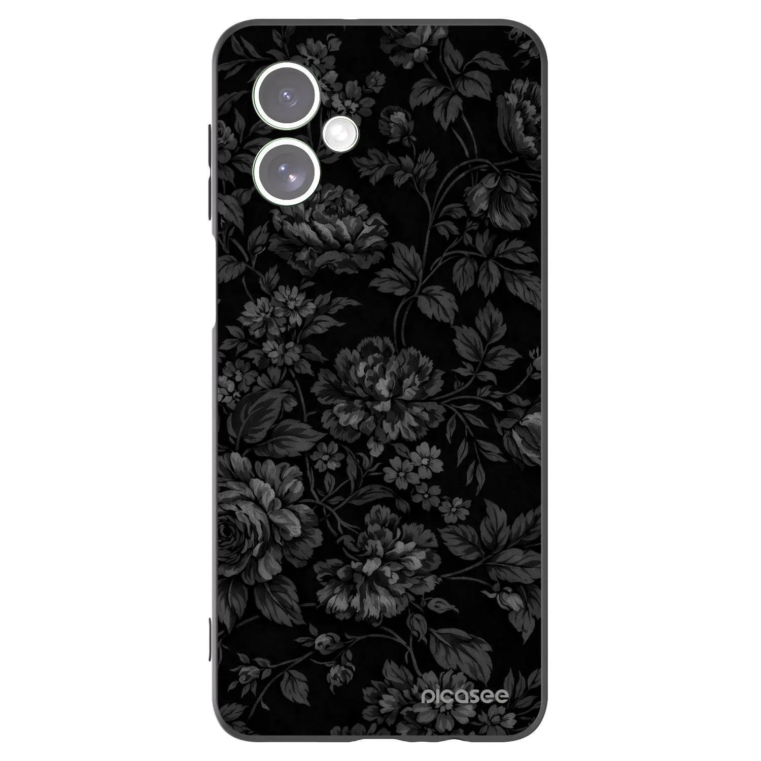 Picasee crna silikonska maskica za Motorola Moto G54 5G - Dark Romance