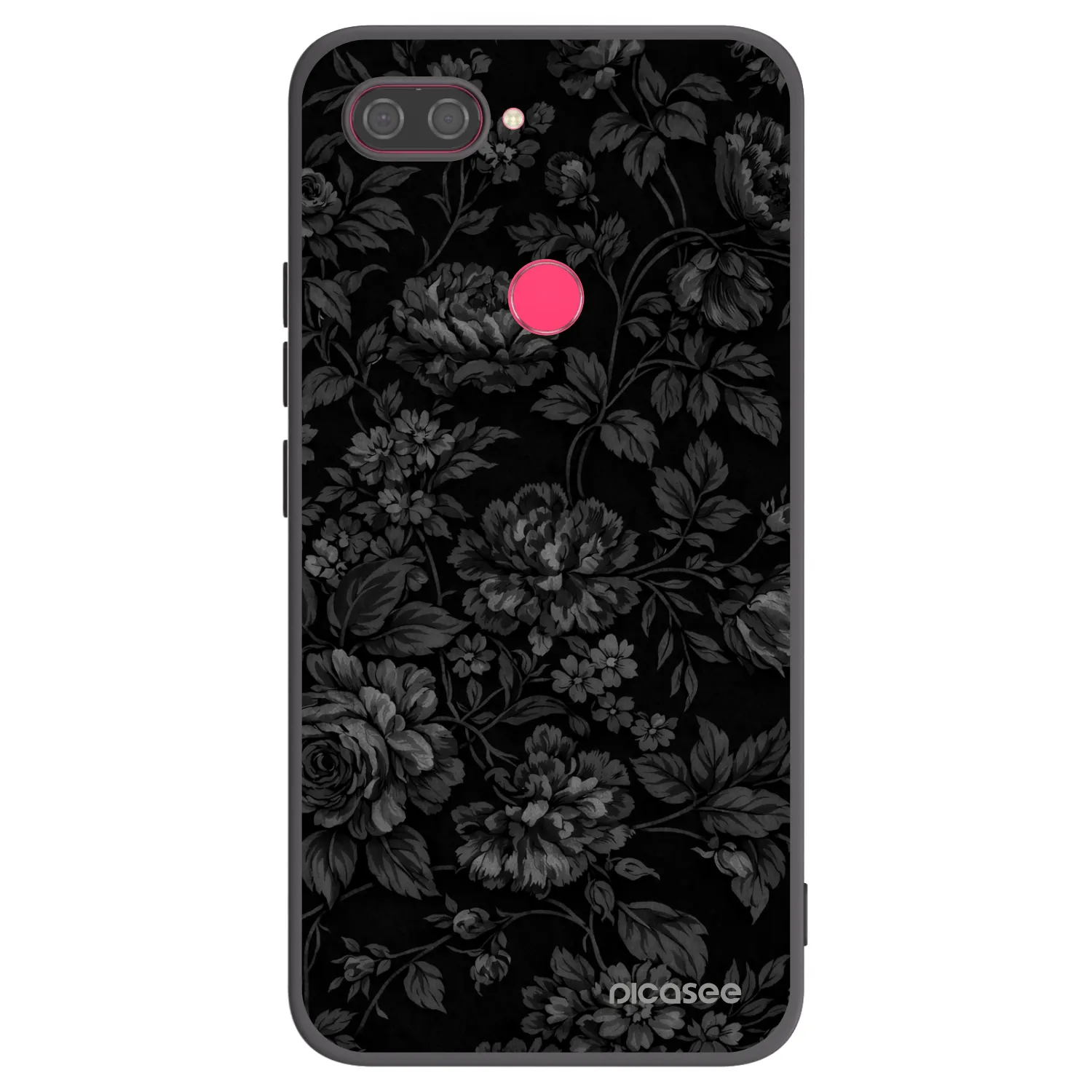 Picasee crna silikonska maskica za Xiaomi Mi 8 Lite - Dark Romance