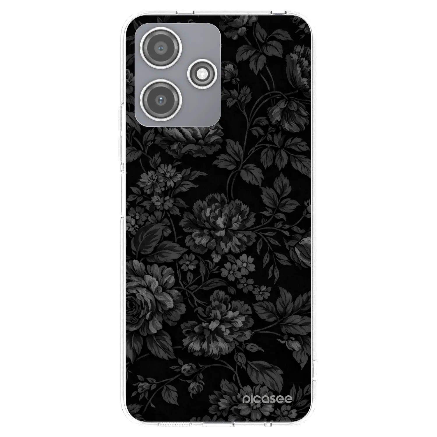 Picasee silikonska prozirna maskica za Xiaomi Redmi 12 5G - Dark Romance