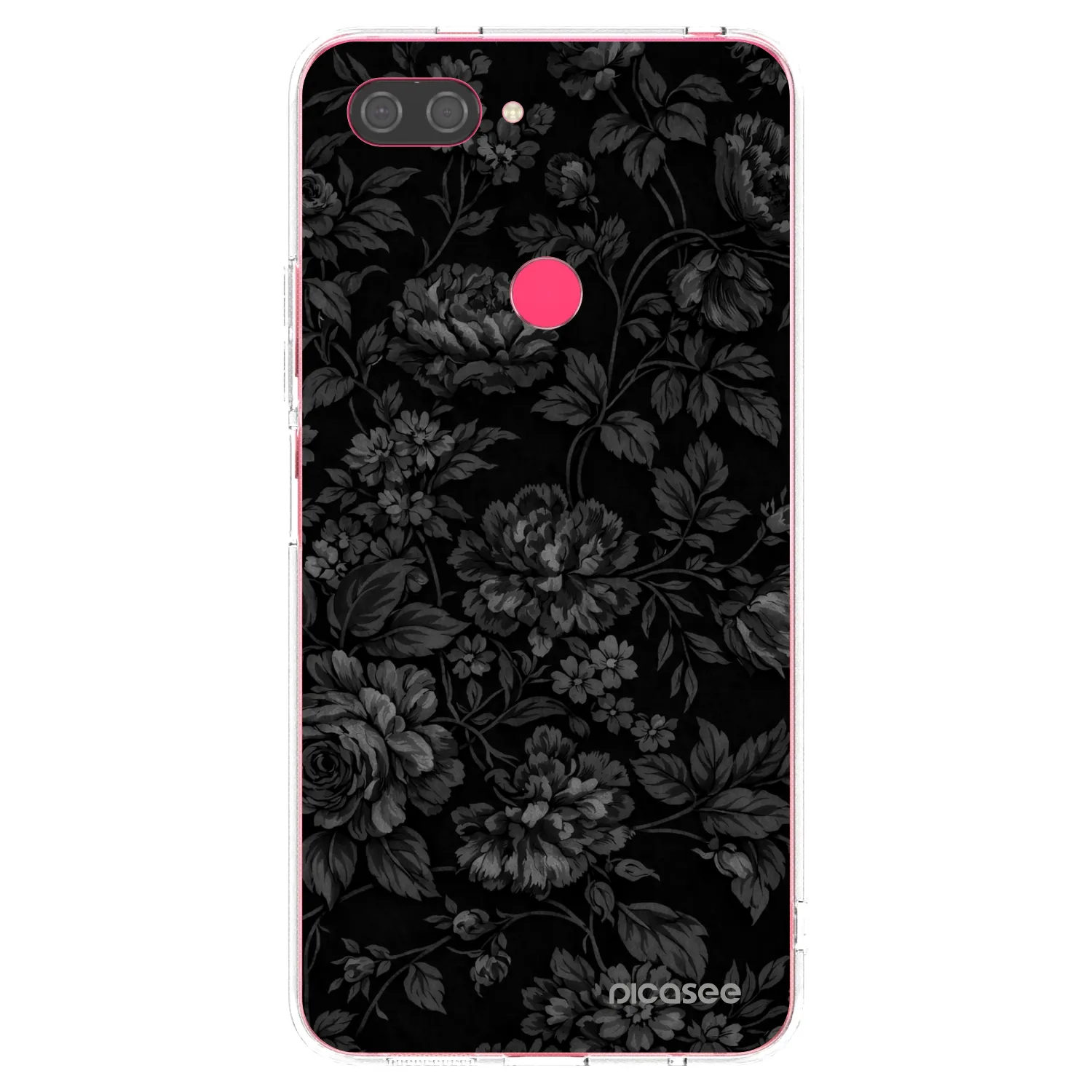 Picasee silikonska prozirna maskica za Xiaomi Mi 8 Lite - Dark Romance