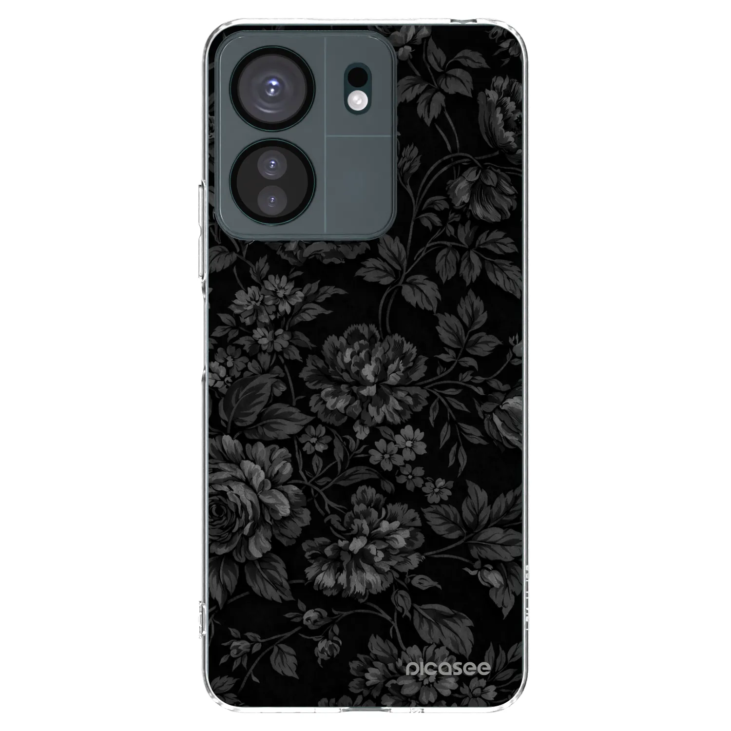Picasee silikonska prozirna maskica za Xiaomi Redmi 13C 4G - Dark Romance