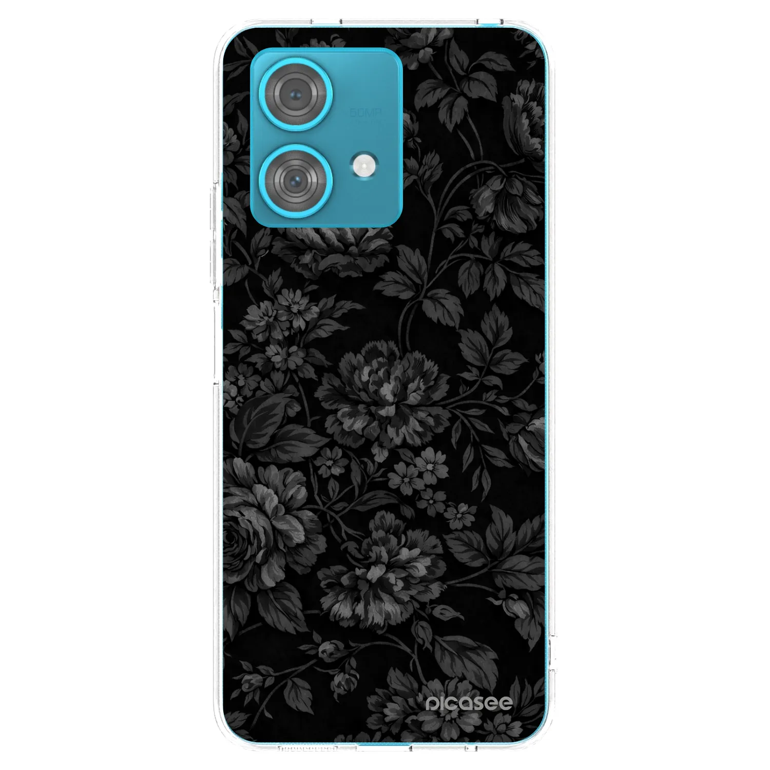 Picasee silikonska prozirna maskica za Motorola Edge 40 Neo - Dark Romance