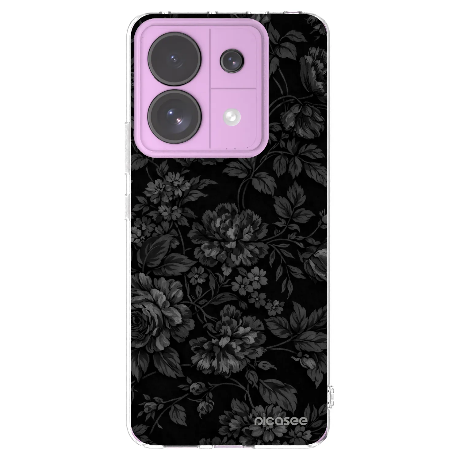 Picasee silikonska prozirna maskica za Xiaomi Redmi Note 13 Pro 5G - Dark Romance