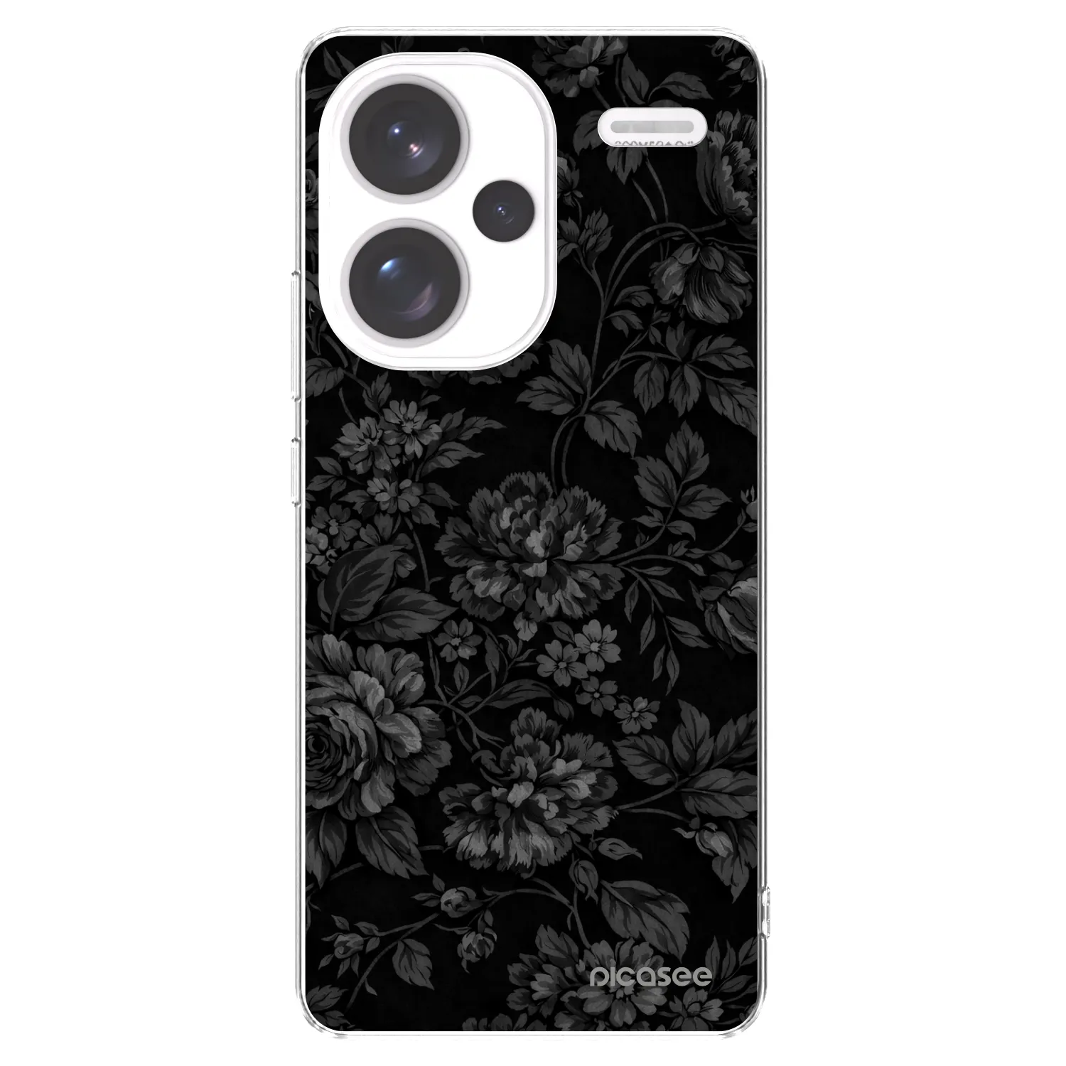 Picasee silikonska prozirna maskica za Xiaomi Redmi Note 13 Pro+ 5G - Dark Romance