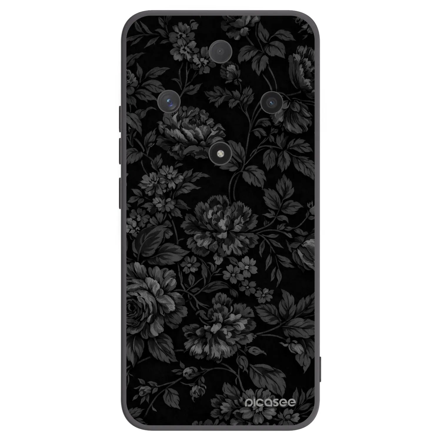 Picasee crna silikonska maskica za Honor Magic6 Lite 5G - Dark Romance