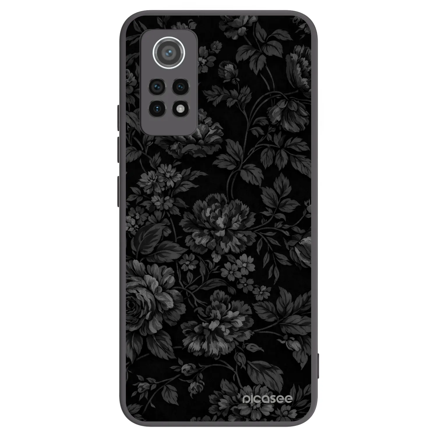 Picasee crna silikonska maskica za Xiaomi Redmi Note 12 Pro 4G - Dark Romance