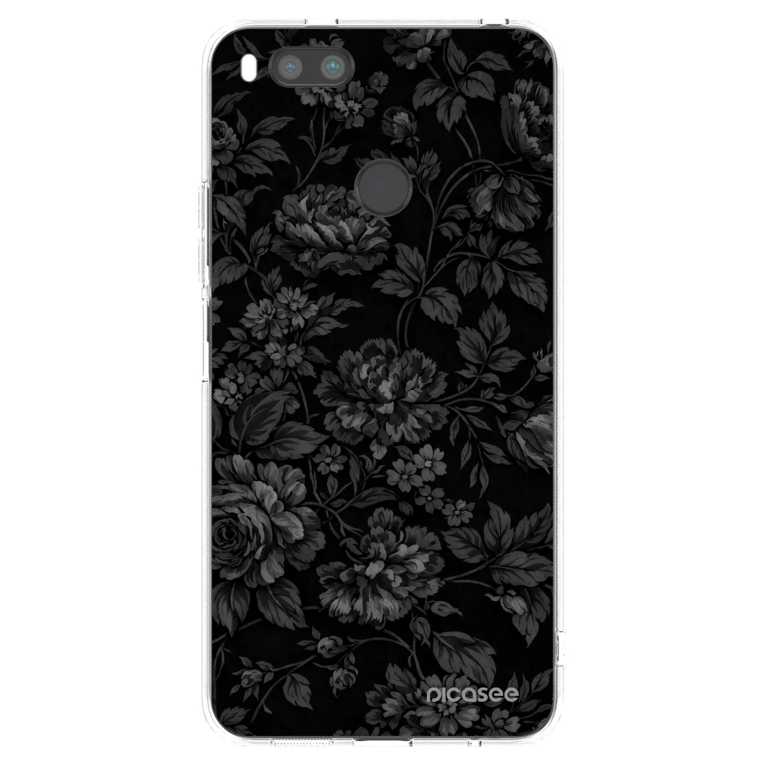 Picasee silikonska prozirna maskica za Xiaomi Mi A1 Global - Dark Romance