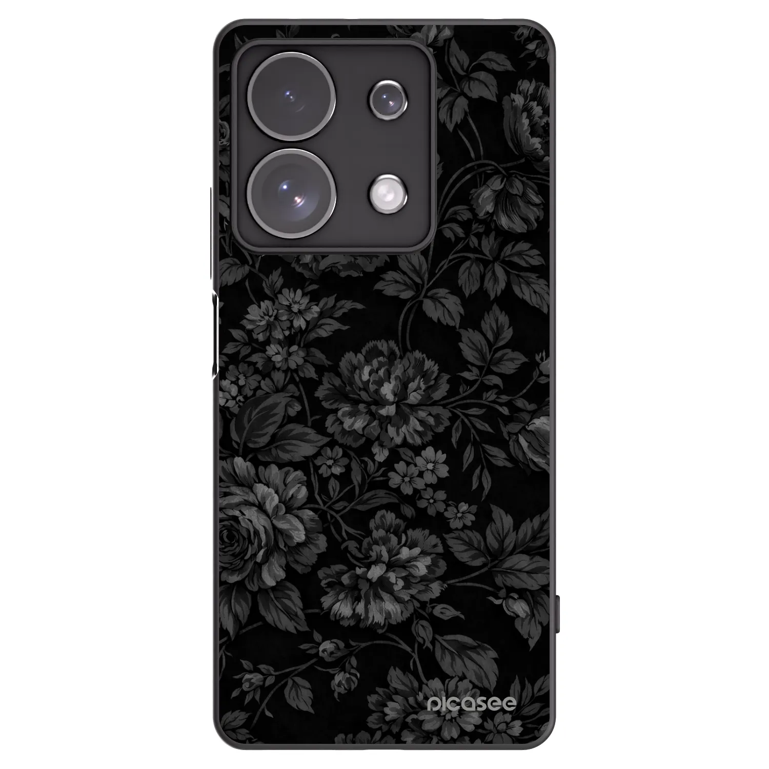 Picasee crna silikonska maskica za Xiaomi Redmi Note 13 Pro 4G - Dark Romance