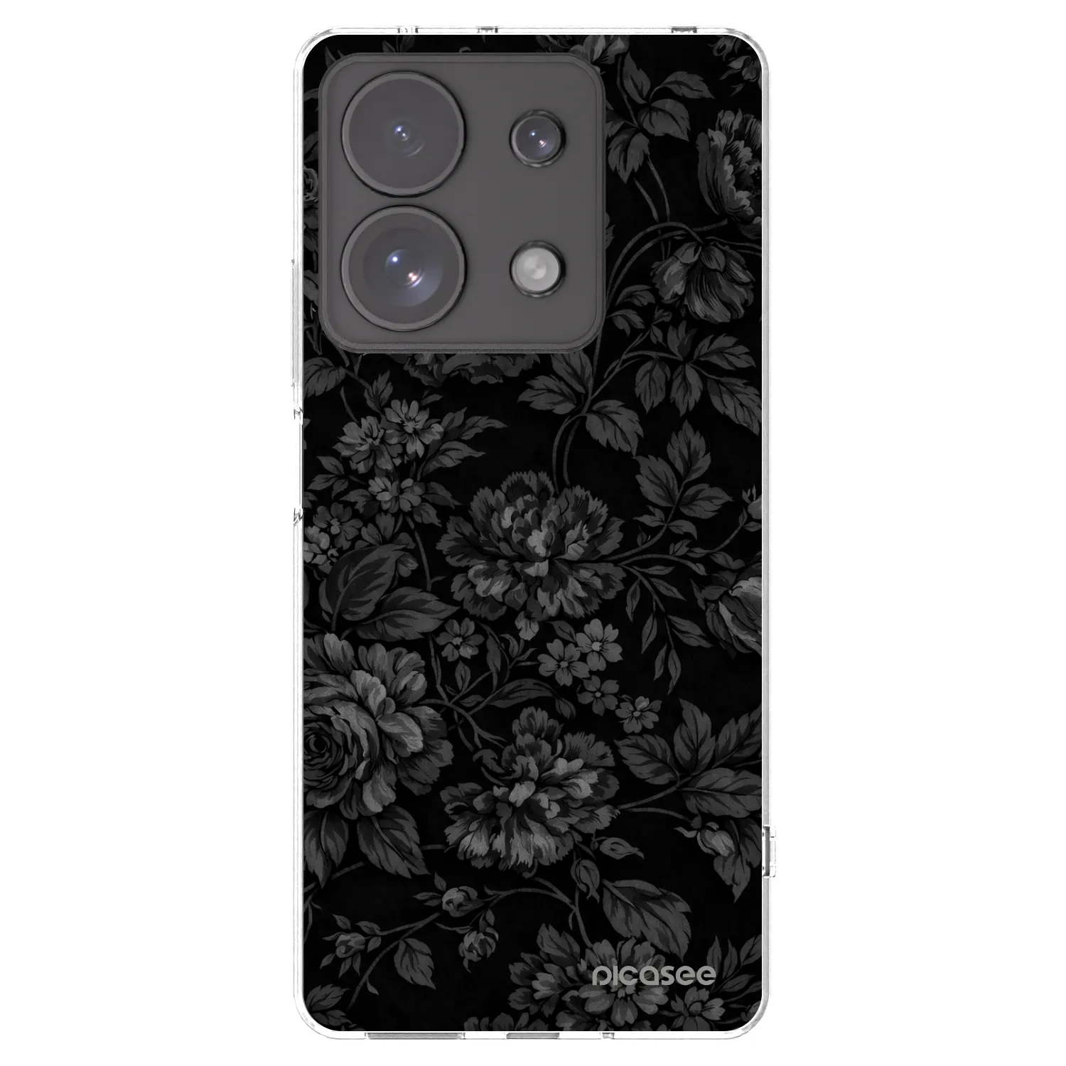 Picasee silikonska prozirna maskica za Xiaomi Redmi Note 13 Pro 4G - Dark Romance