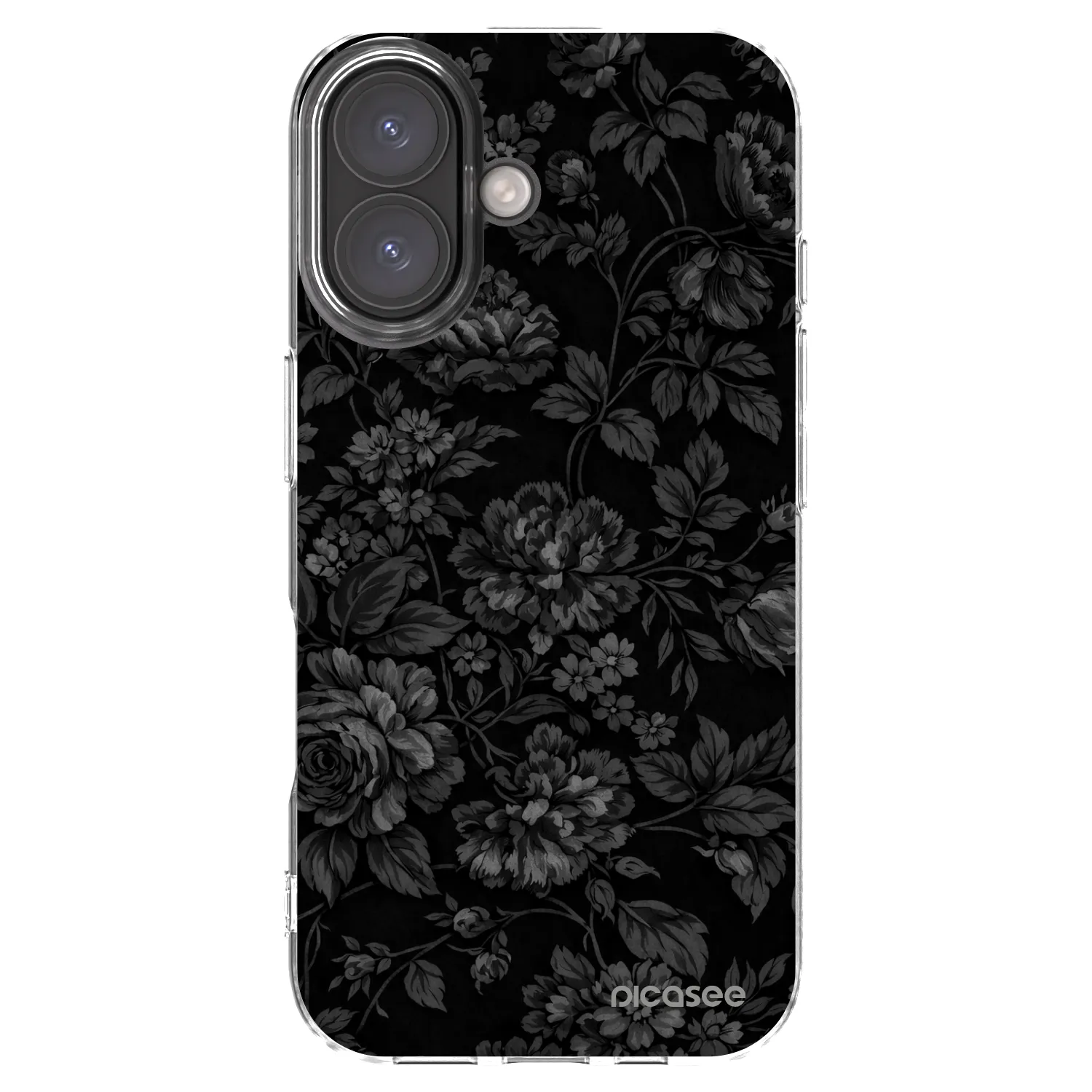 Picasee silikonska prozirna maskica za Apple iPhone 16 - Dark Romance