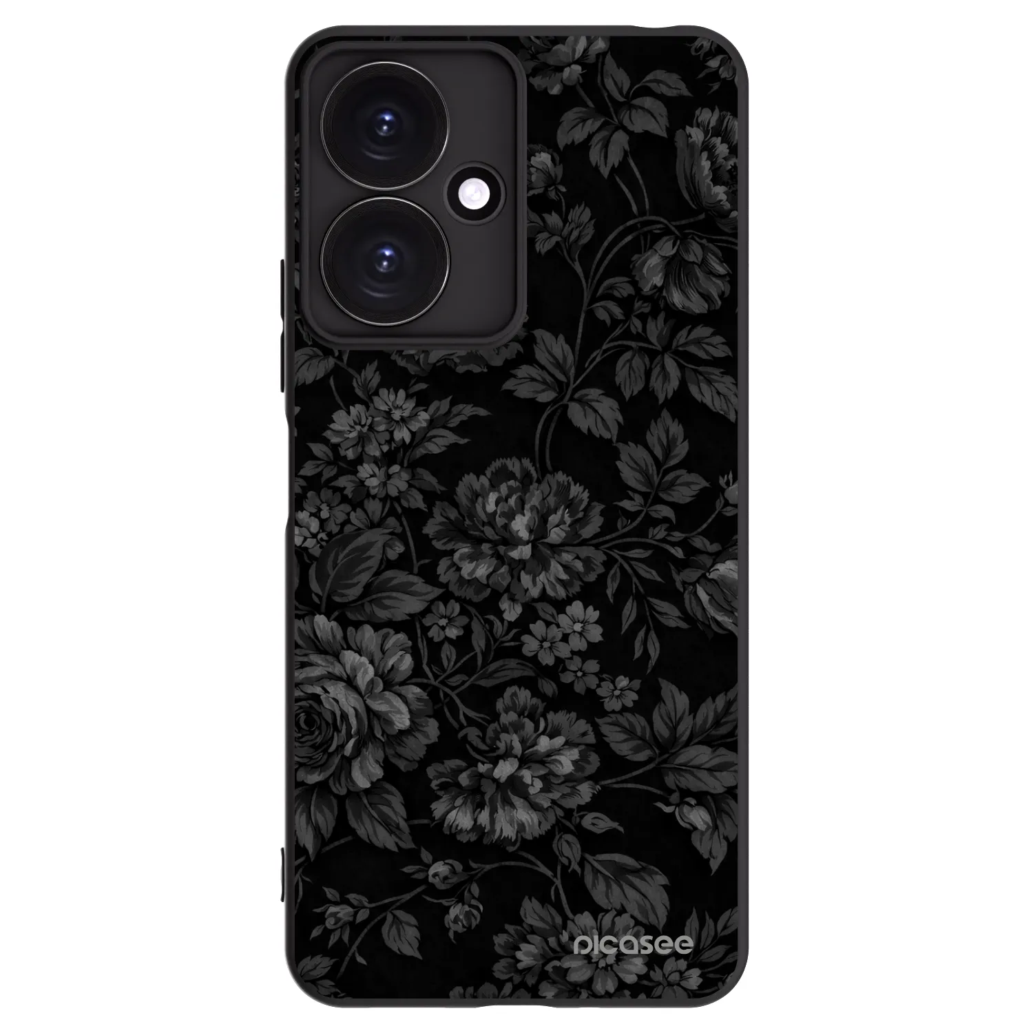 Picasee crna silikonska maskica za Xiaomi Redmi 13C 5G - Dark Romance