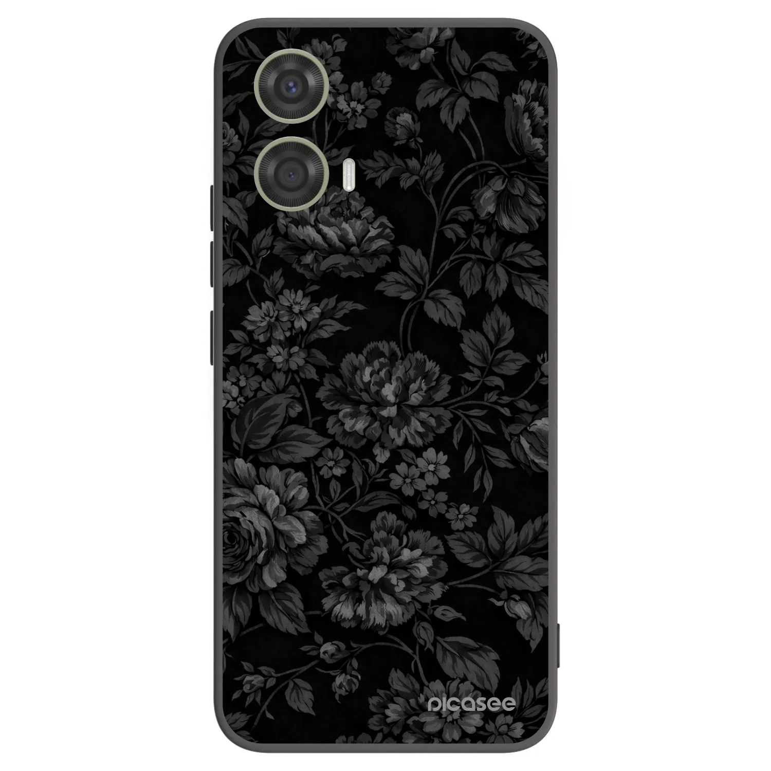 Picasee crna silikonska maskica za Motorola Moto G24 - Dark Romance