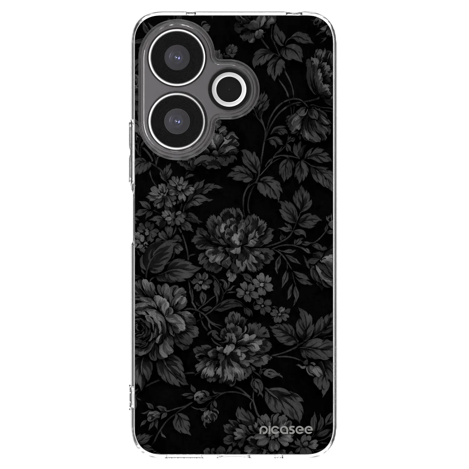 Picasee silikonska prozirna maskica za Xiaomi Redmi 13 4G - Dark Romance